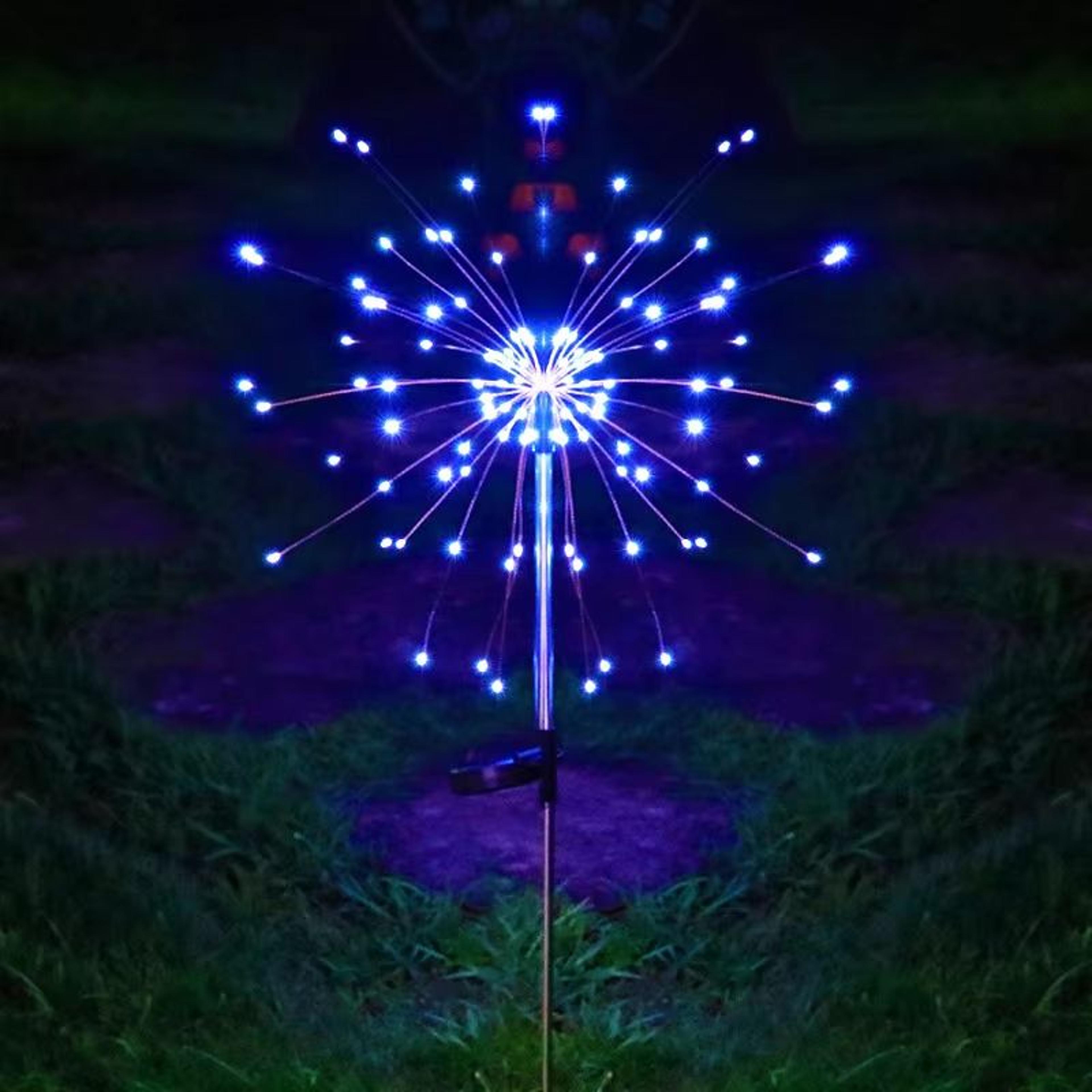 LED Solar Firework Stake Lights Outdoor Garden Landscape Decoration 6