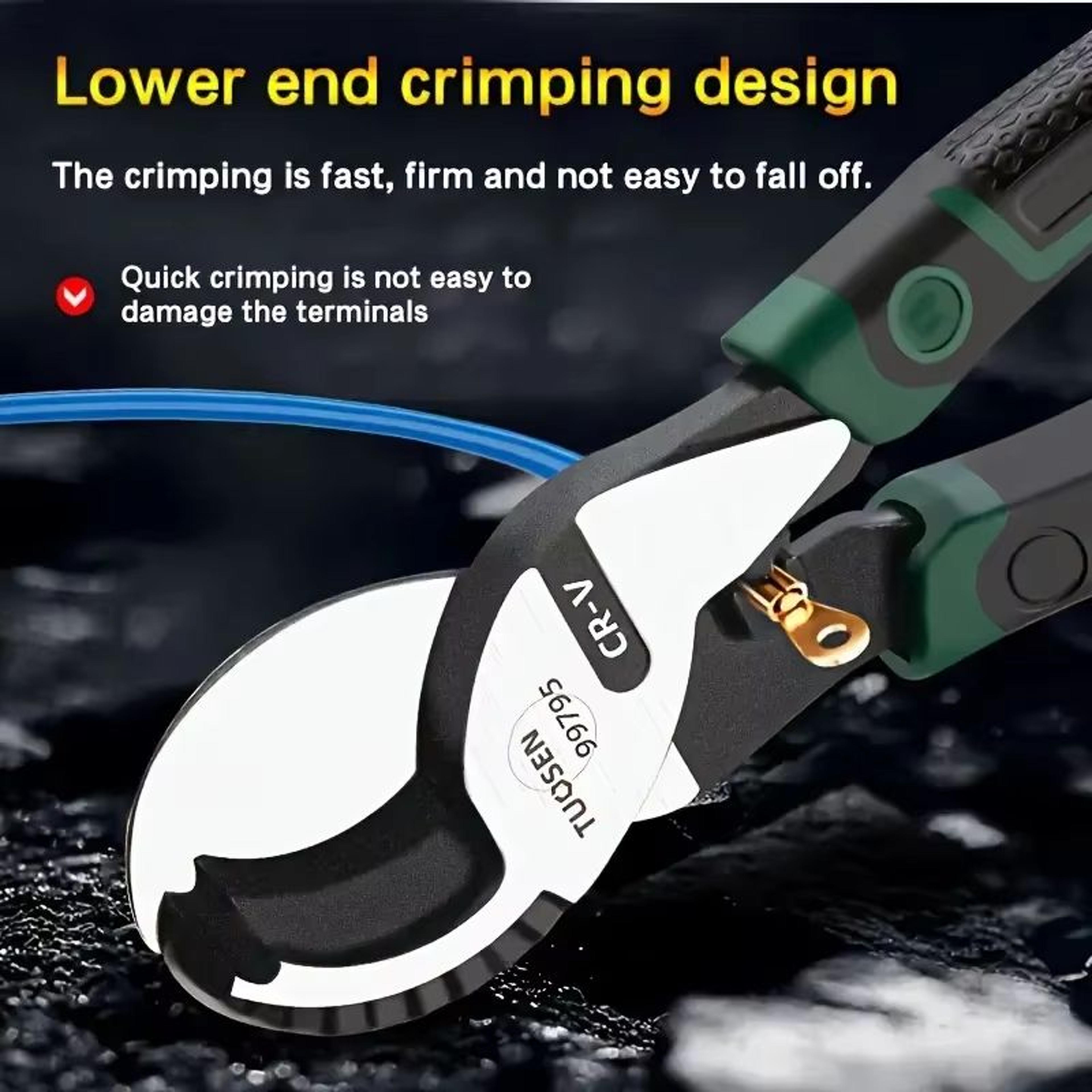 High Carbon Steel Cable Cutter Pliers 6in 8in Or 10in Manual Wire Cutting Tool 2
