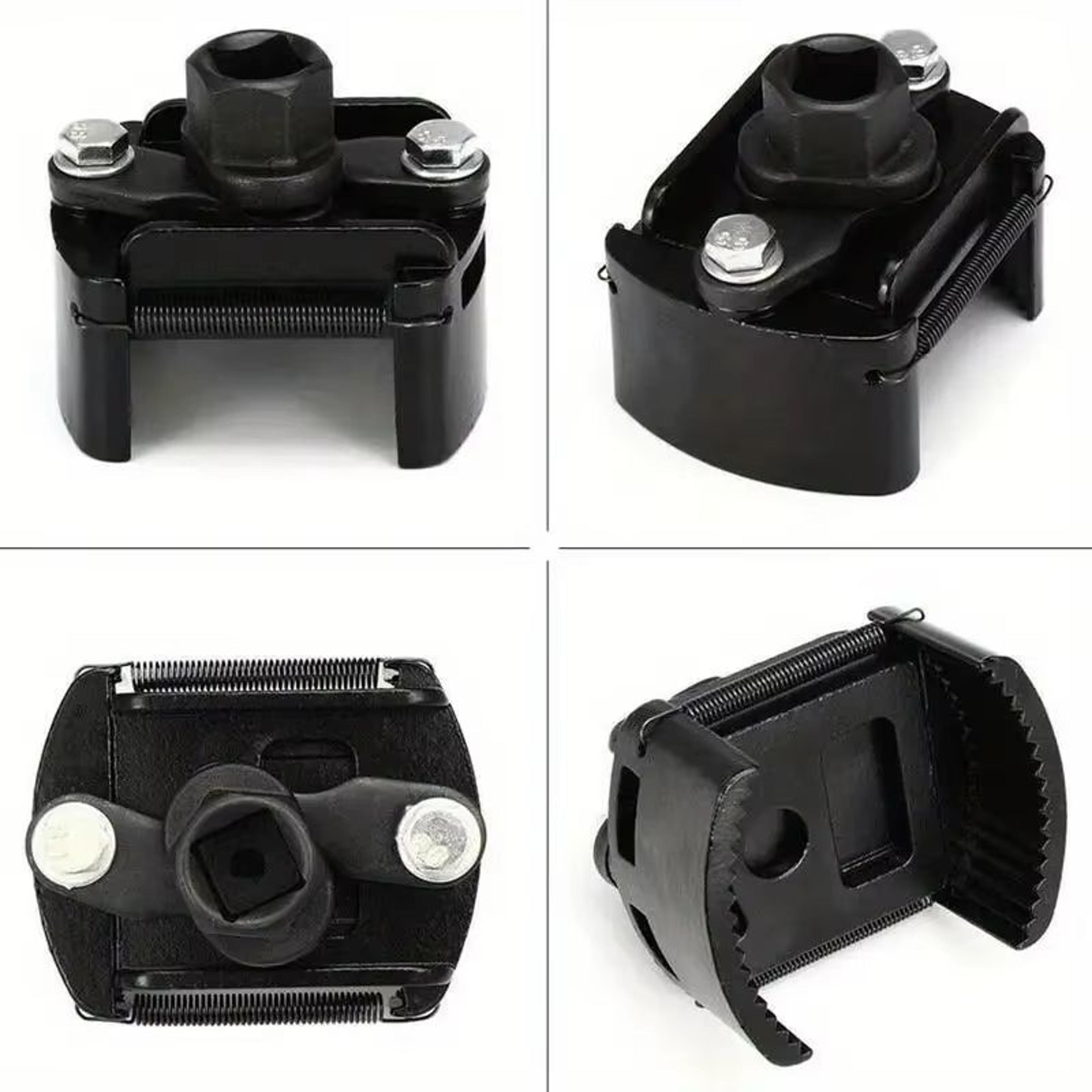 Adjustable Two Jaw Oil Filter Wrench 236315in Quick Release Automotive Repair Tool 4