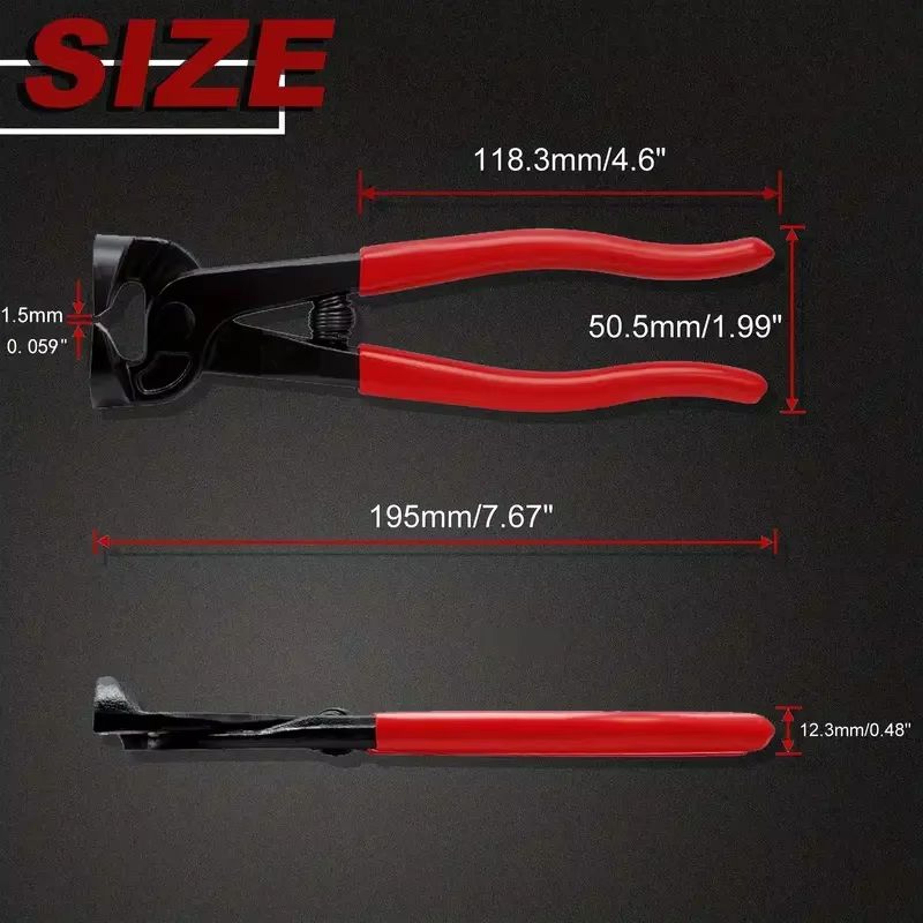 8in Tile Nippers Mosaic Cutter Pliers For Ceramic Porcelain And Glass Tile 5