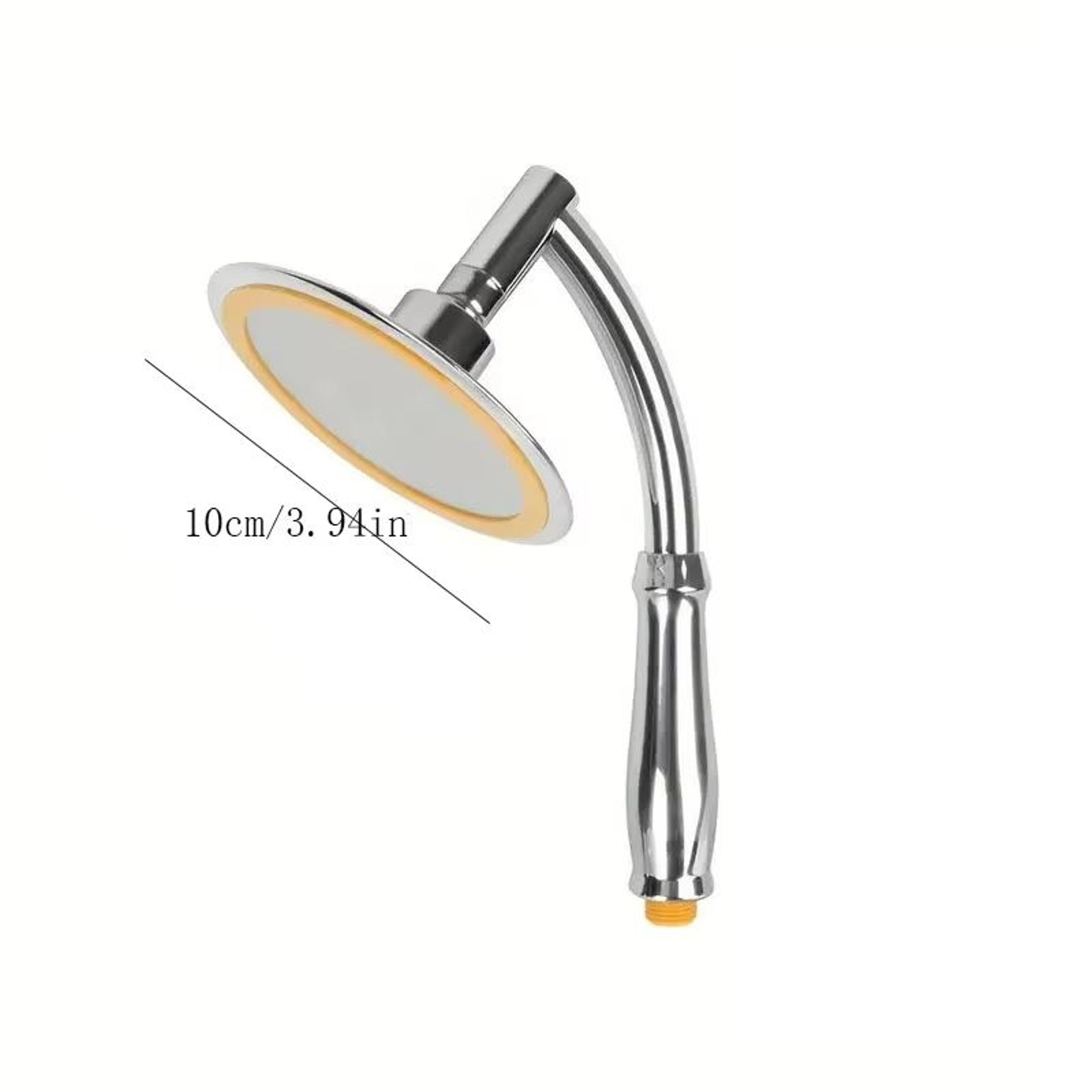 High Pressure Handheld Shower Head 4in Or 6in 360 Adjustable Rainfall Sprayer 7