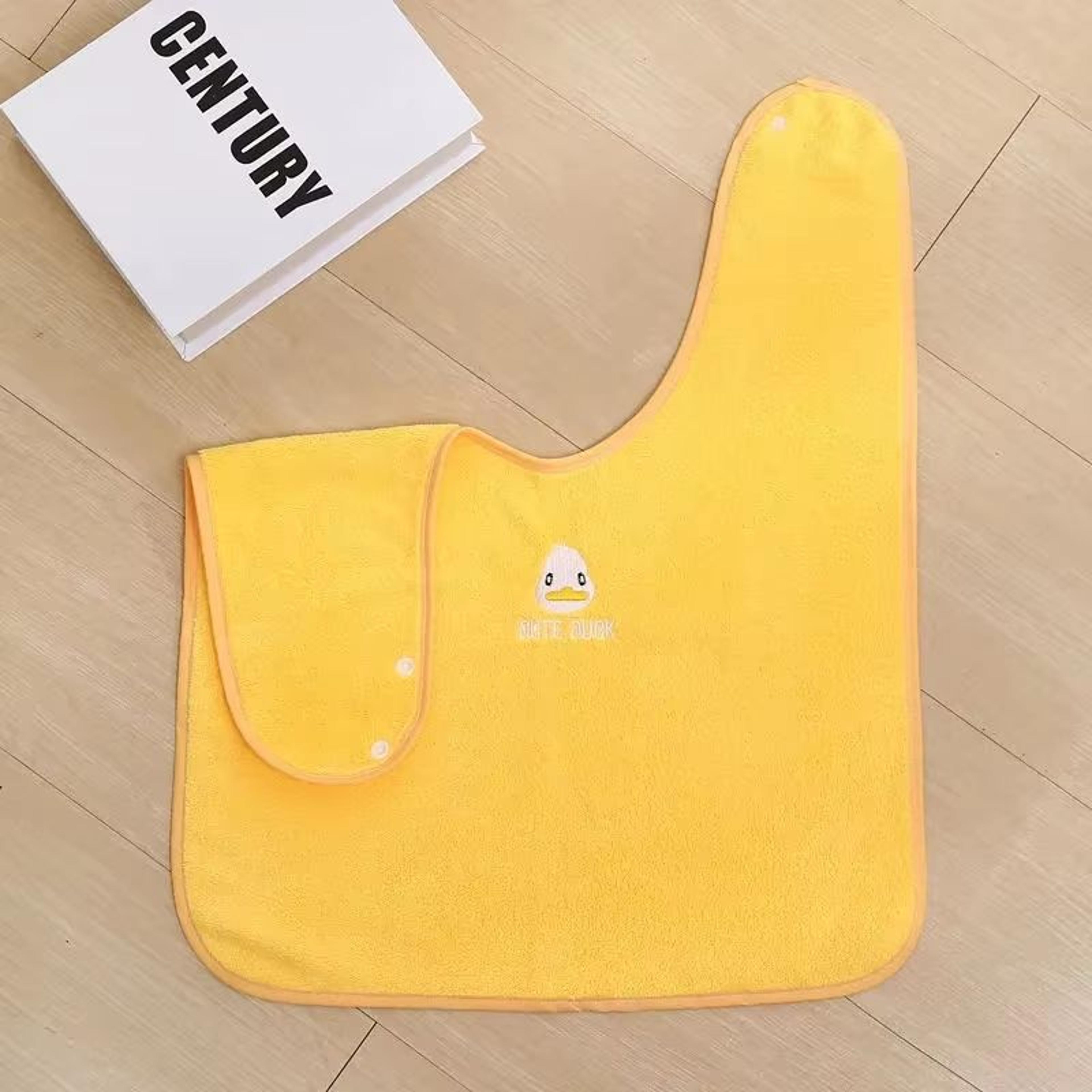 Kids Waterproof Towel Bib For Brushing Teeth And Face Washing Soft Skin Friendly Grooming Bib 9