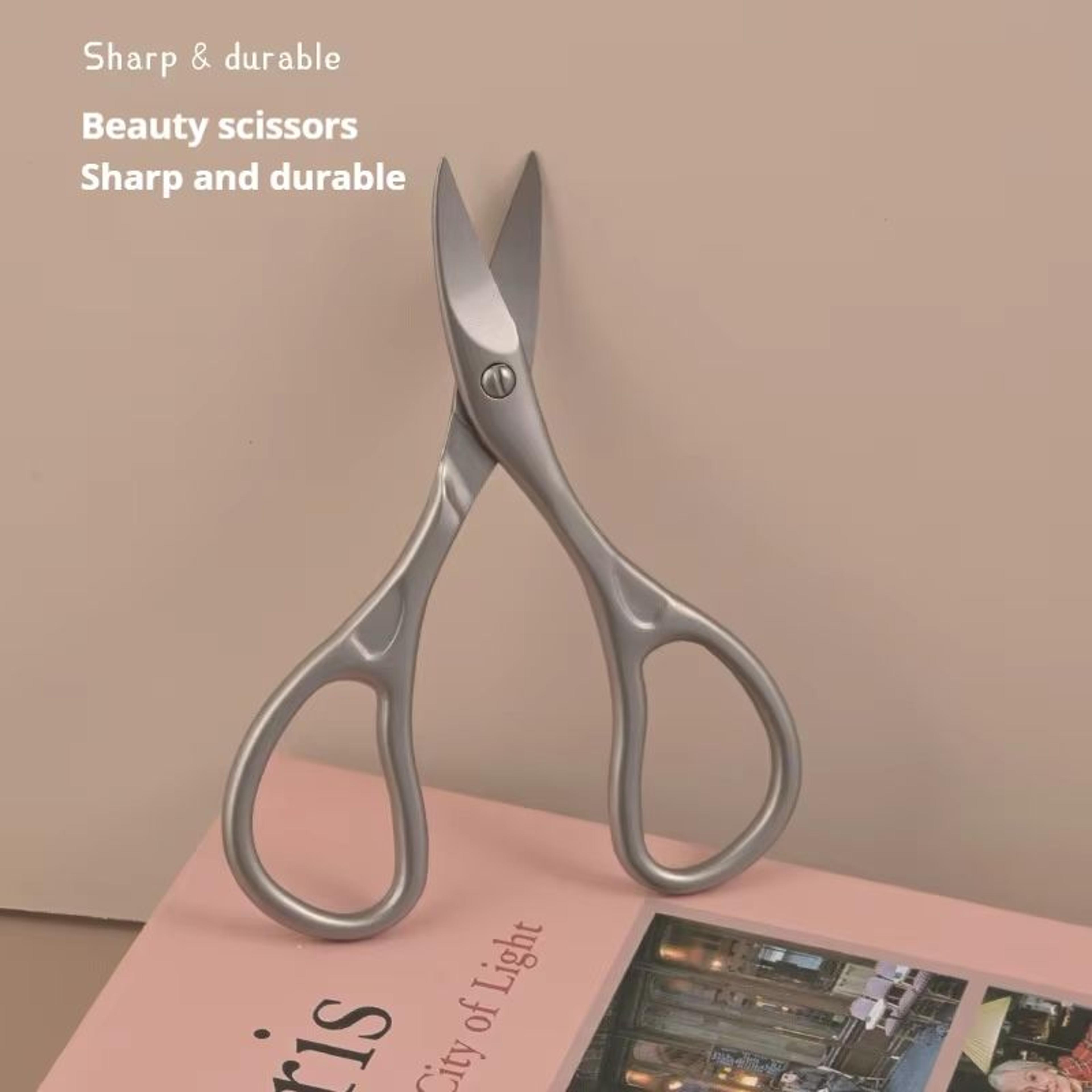 Professional Curved Nail Scissors Precision Manicure And Pedicure Trimmer For Fingernails And Toena 0