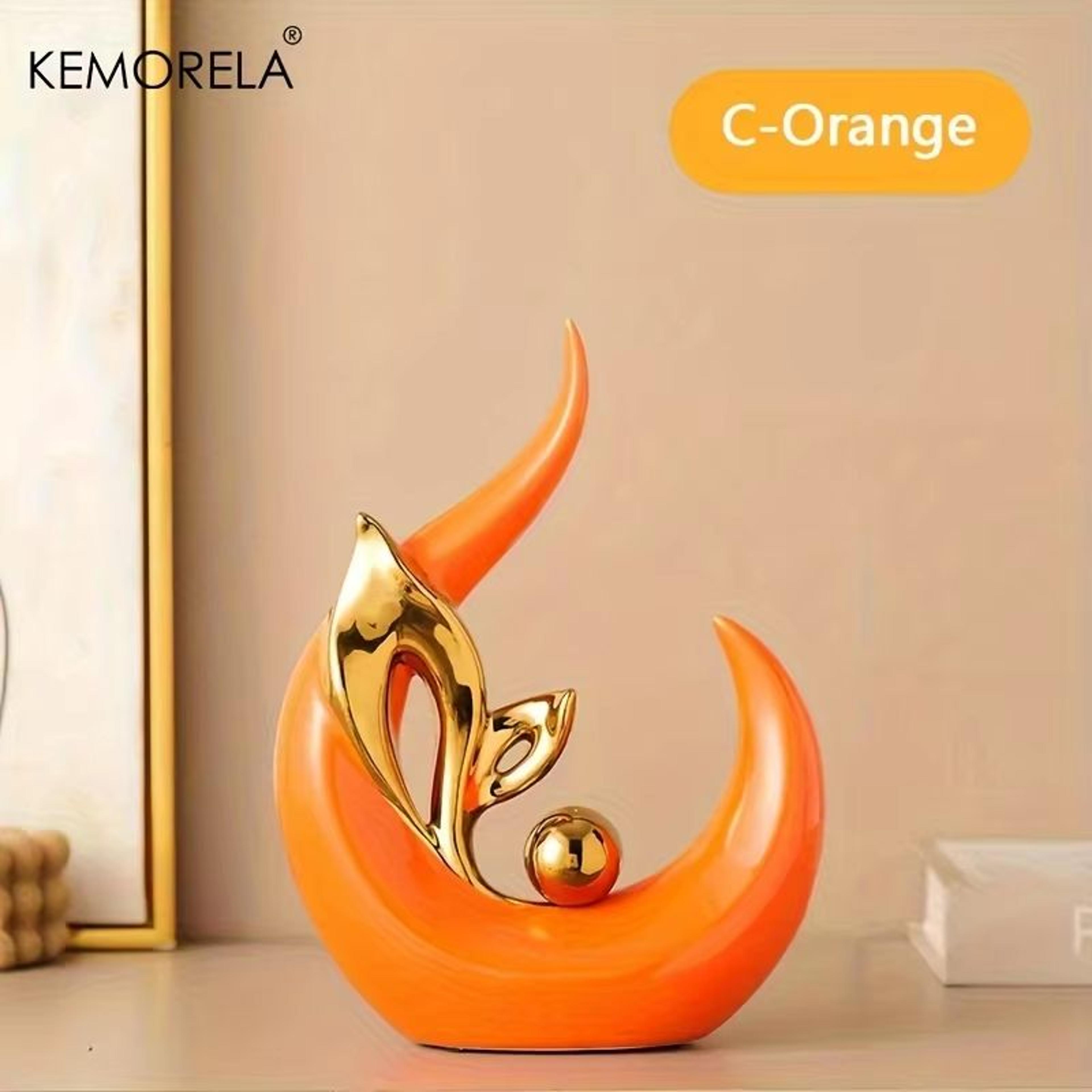 Nordic Ceramic Statue Creative Luxury Sculpture For Living Room And Office Decor 9