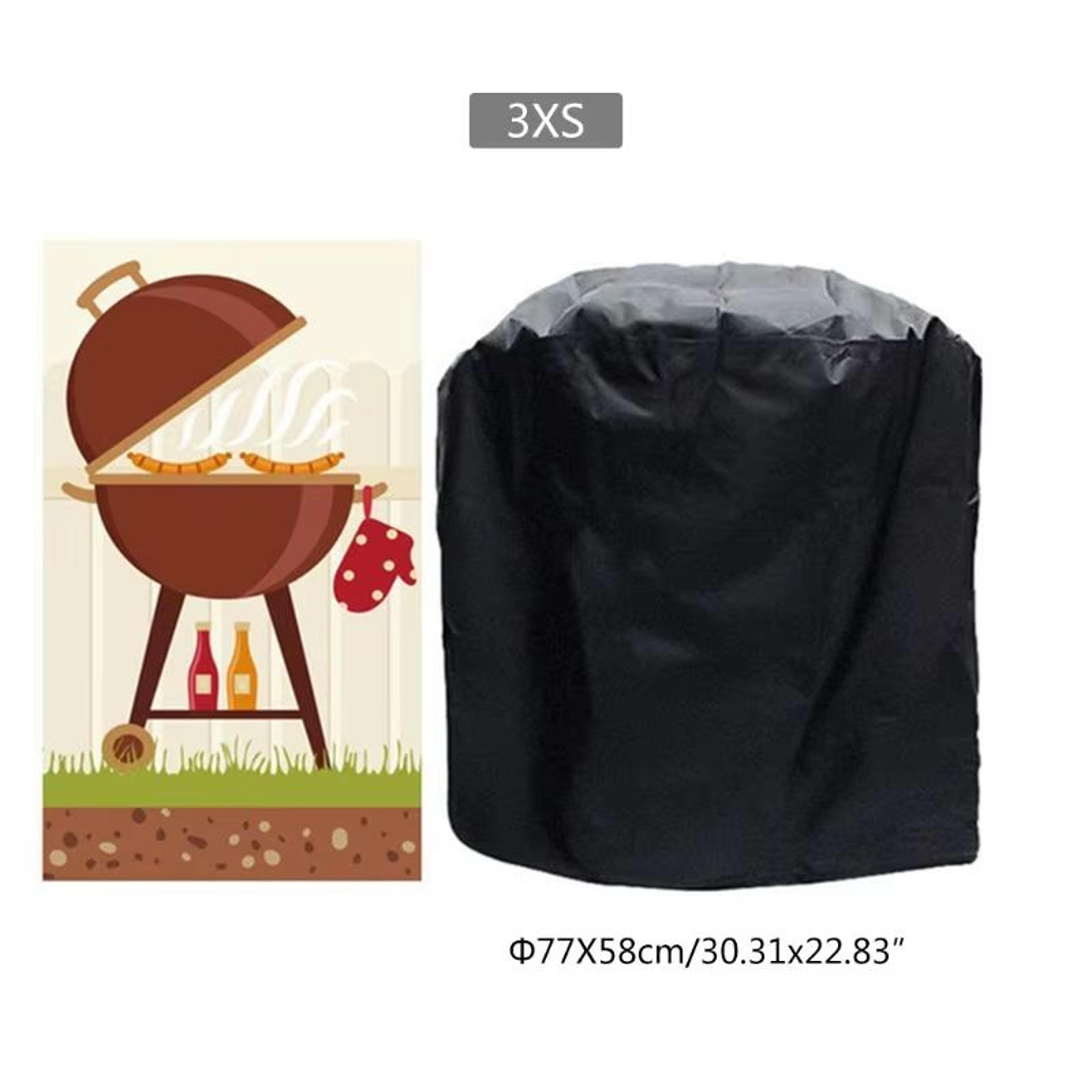 Heavy Duty Waterproof Oxford BBQ Grill Cover For Outdoor Barbecue And Smoker Protection 6