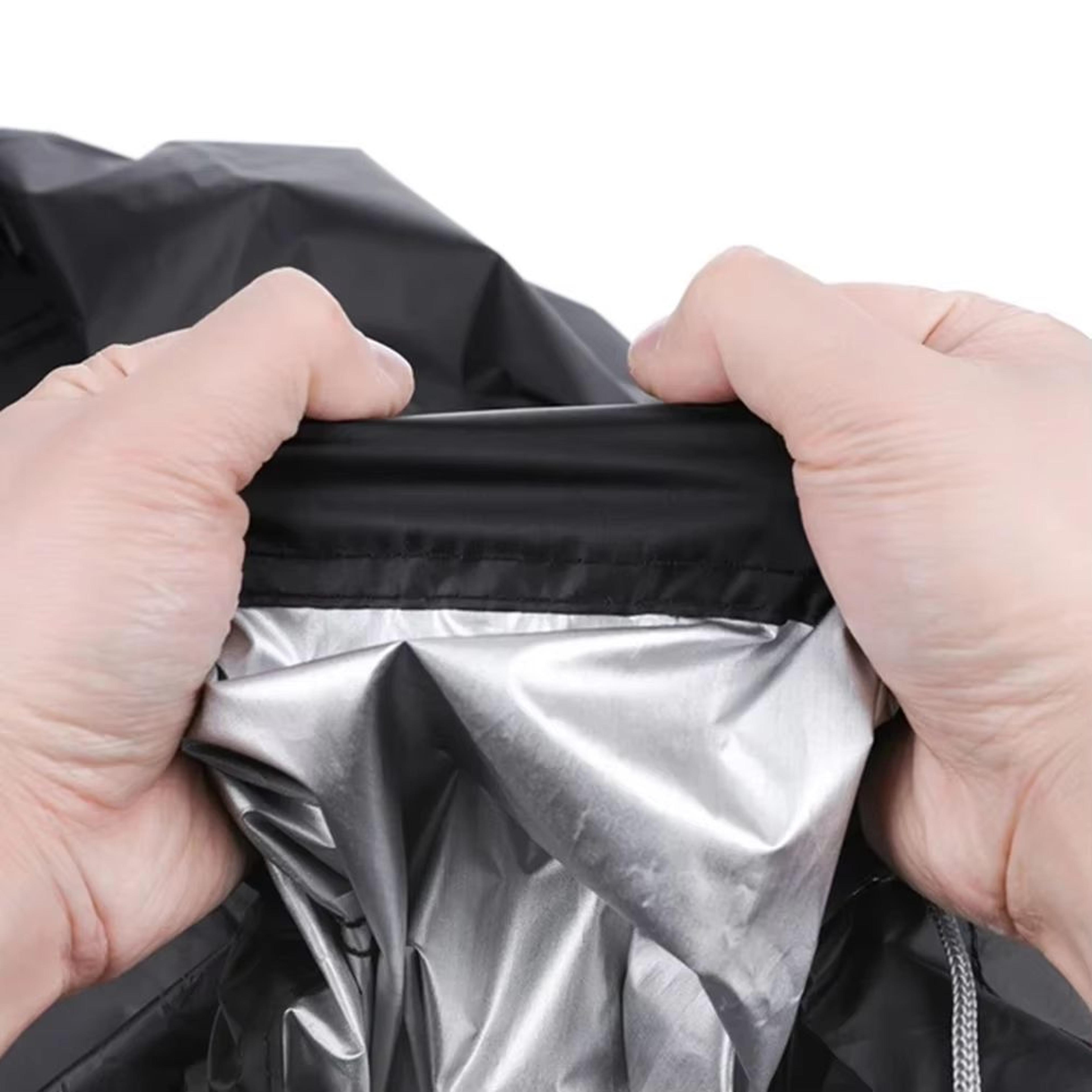 210D Waterproof Lawn Mower Cover With UV Protection And Drawstring  Universal Outdoor Equipment Cov 5