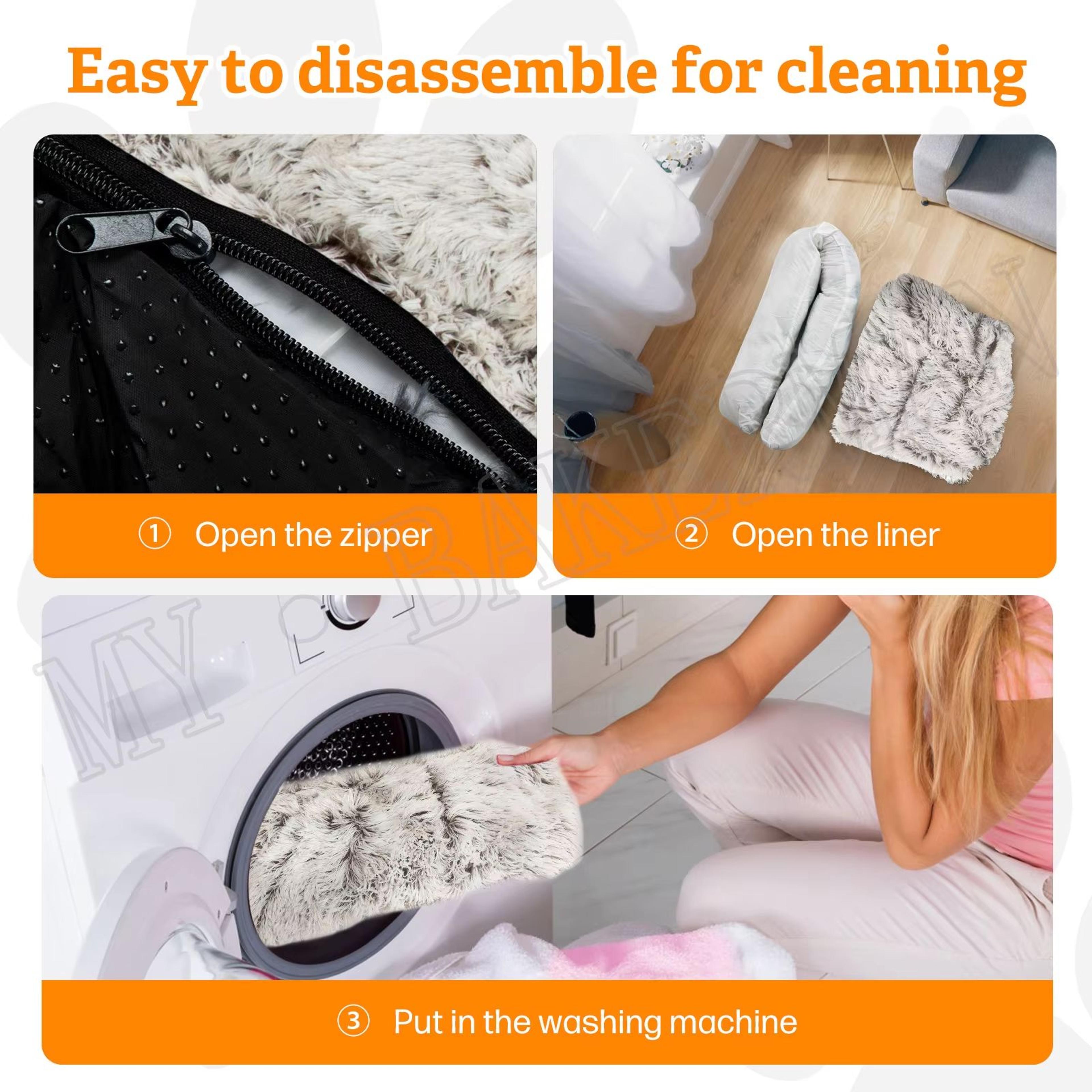 Washable Warm Dog Bed Sofa  Soft Winter Pet Nest Bed And Furniture Protector Mat For Cats And Dogs 2