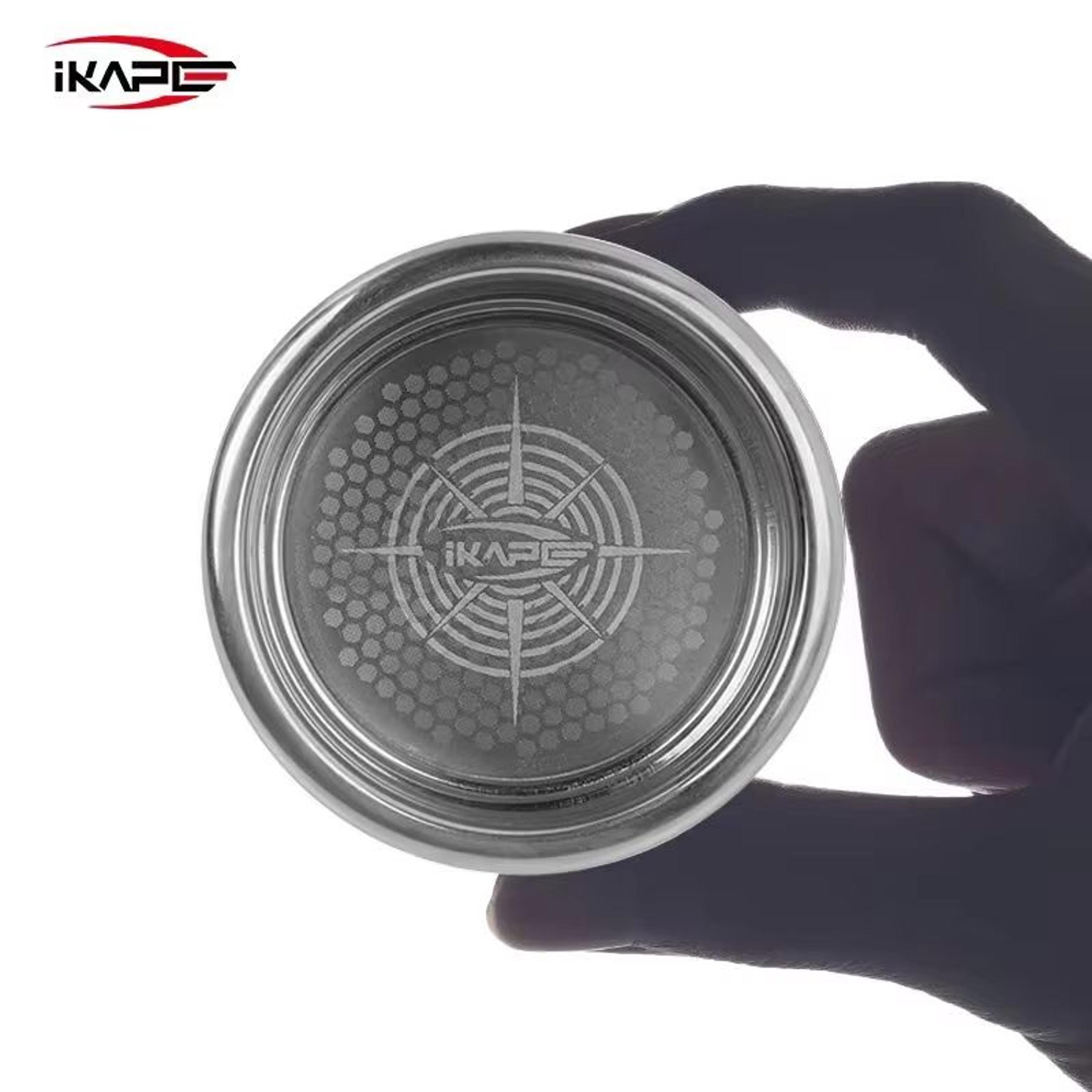 IKAPE Beehive Stainless Steel Espresso Filter Basket For 515458mm Portafilters 0