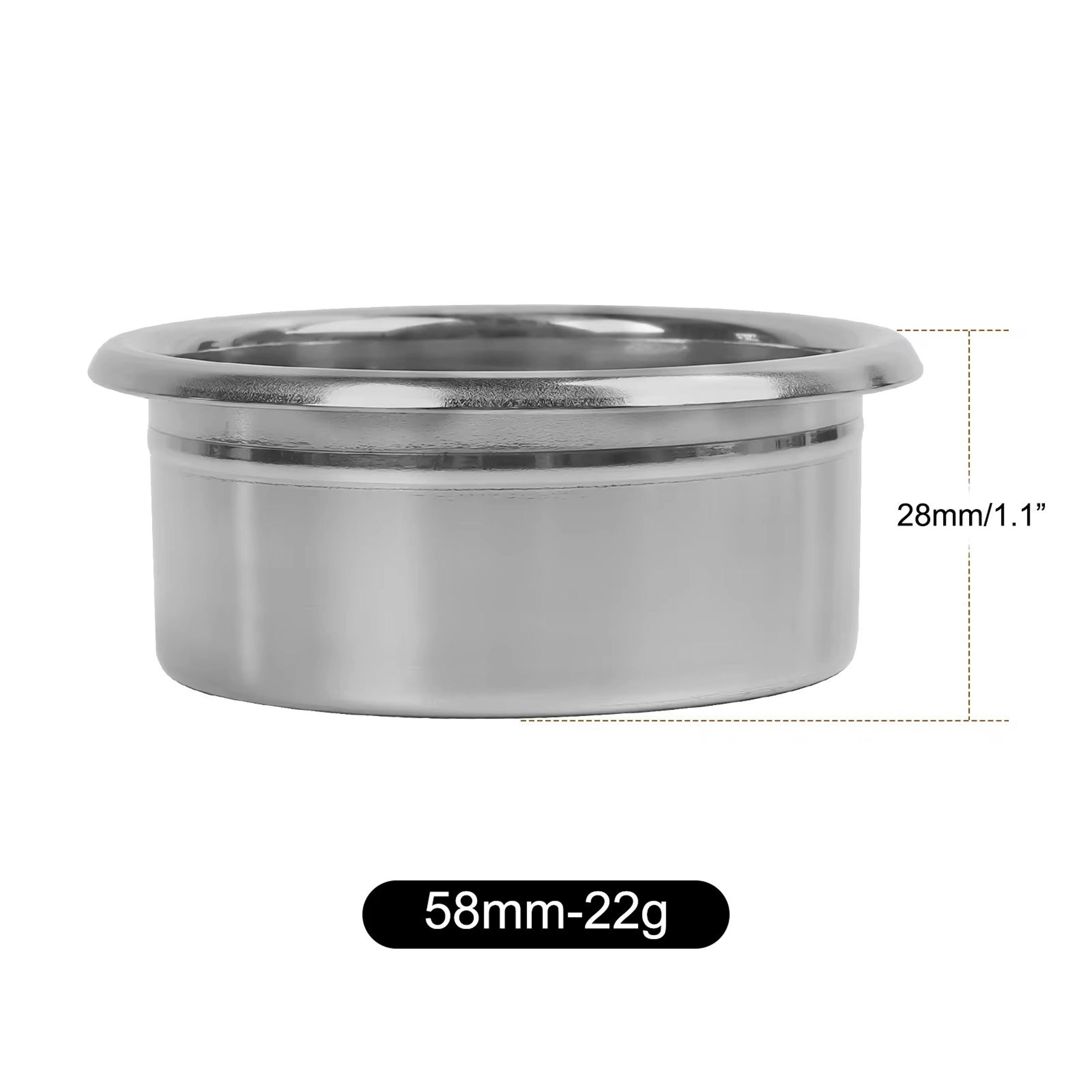 IKAPE Precision High Extraction Coffee Filter Basket  Stainless Steel Bottomless Portafilter Upgrad 12