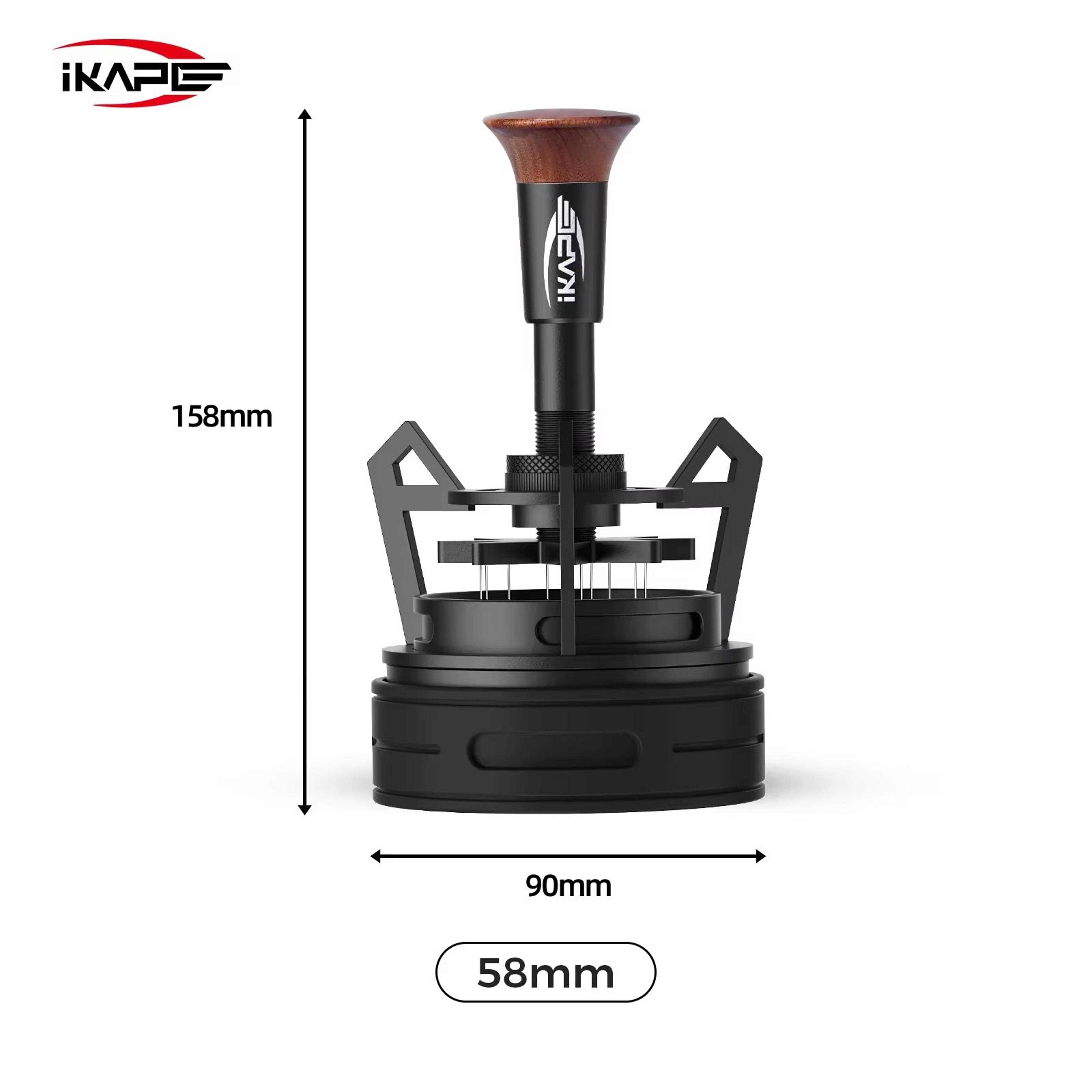 IKAPE V3 Espresso Rotary WDT Tool With Dosing Funnel  Stand  Coffee Distribution System 8