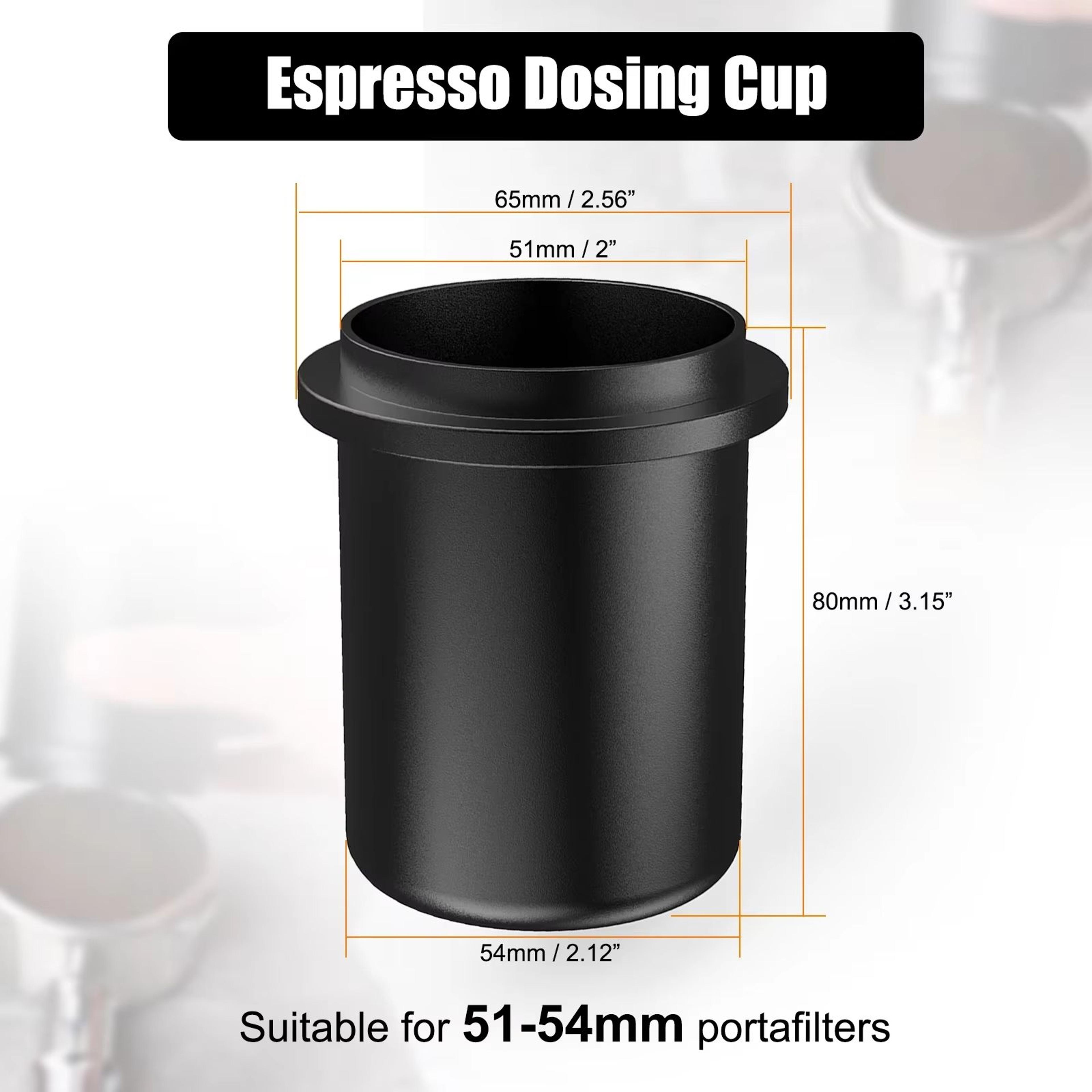 IKAPE Espresso Dosing Cup  Compatible With 5158 Mm 201228 In Portafilters Aluminum Coffee Accessory 6