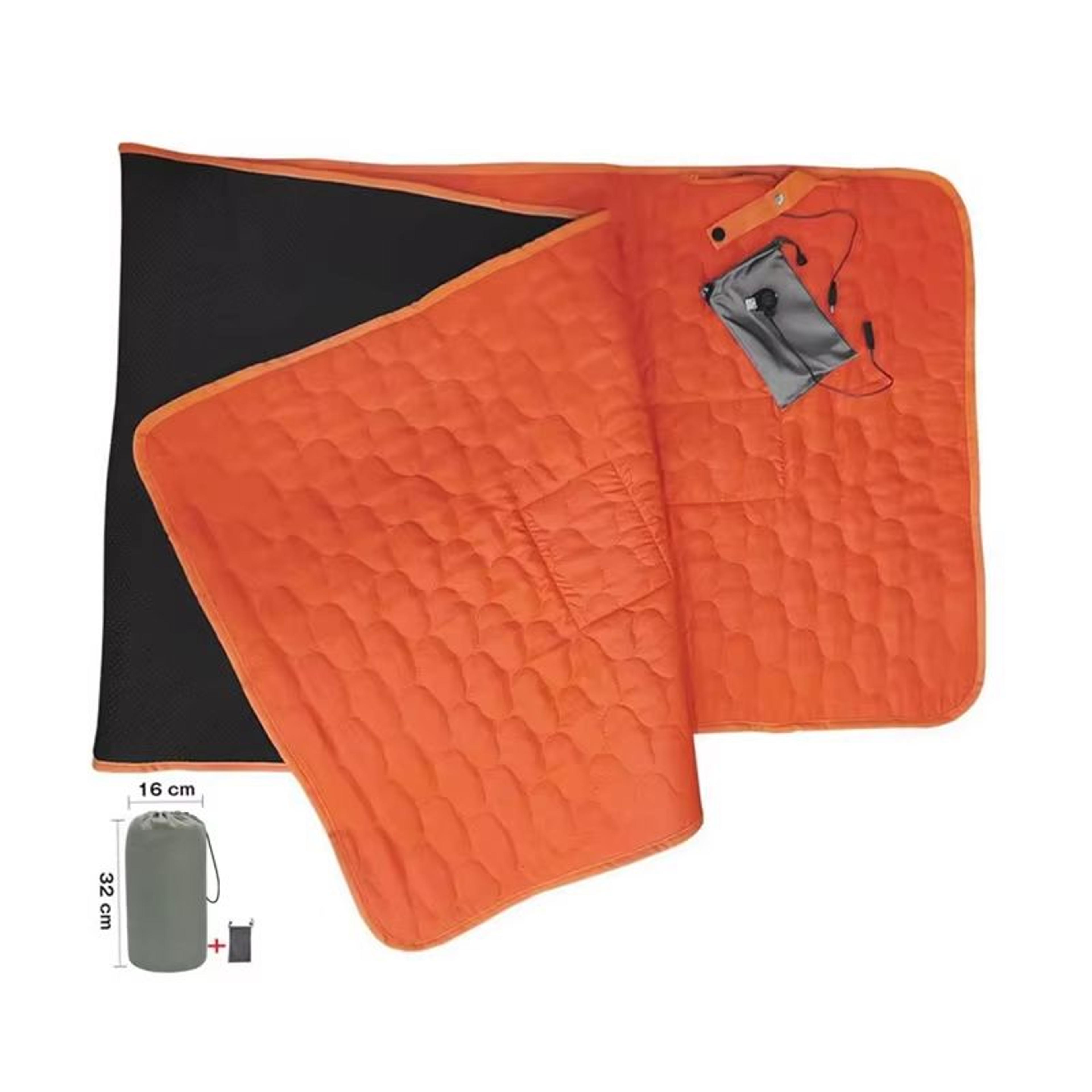 USB Heated Sleeping Mat 6Zone Electric Warming Pad For Camping And Hiking 1