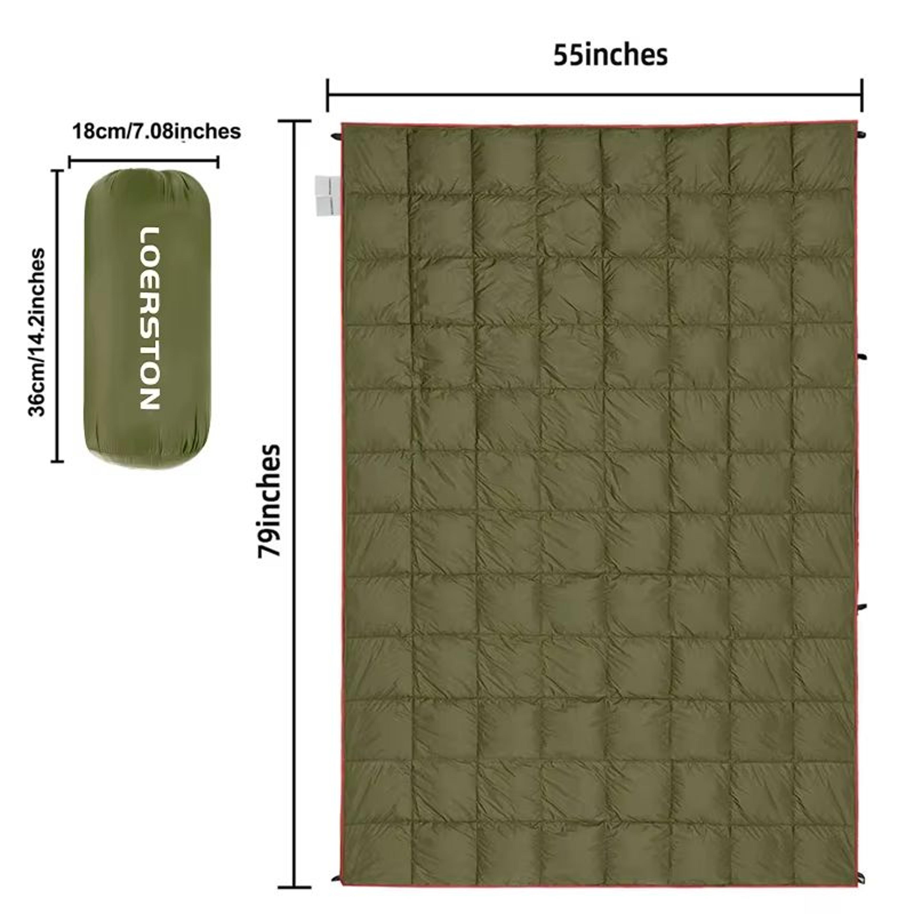 AllSeason Lightweight Camping  Travel Blanket Mat 4