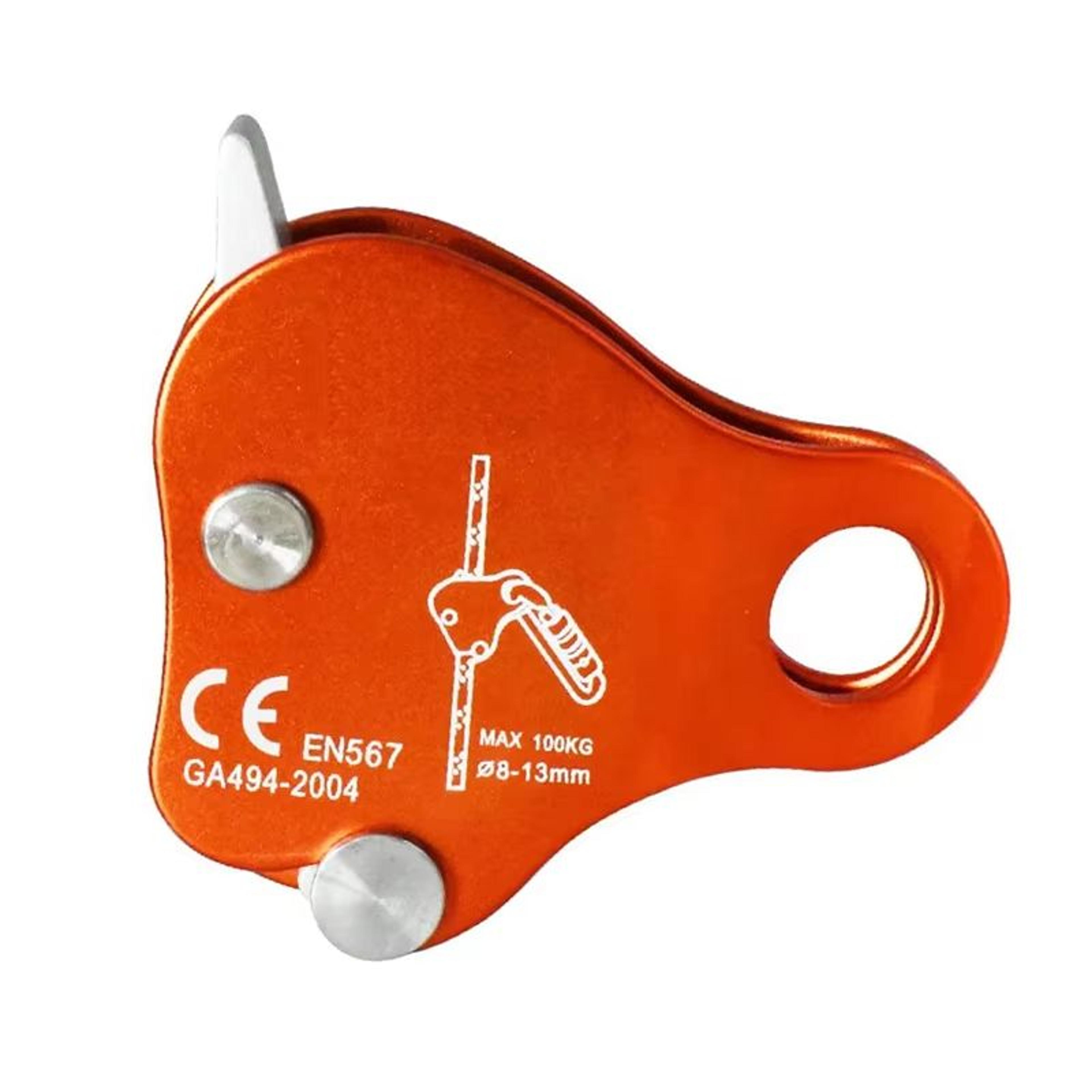 Outdoor Portable Climbing Ascender Rope Grip Belay Device For 813 MM Rope 4