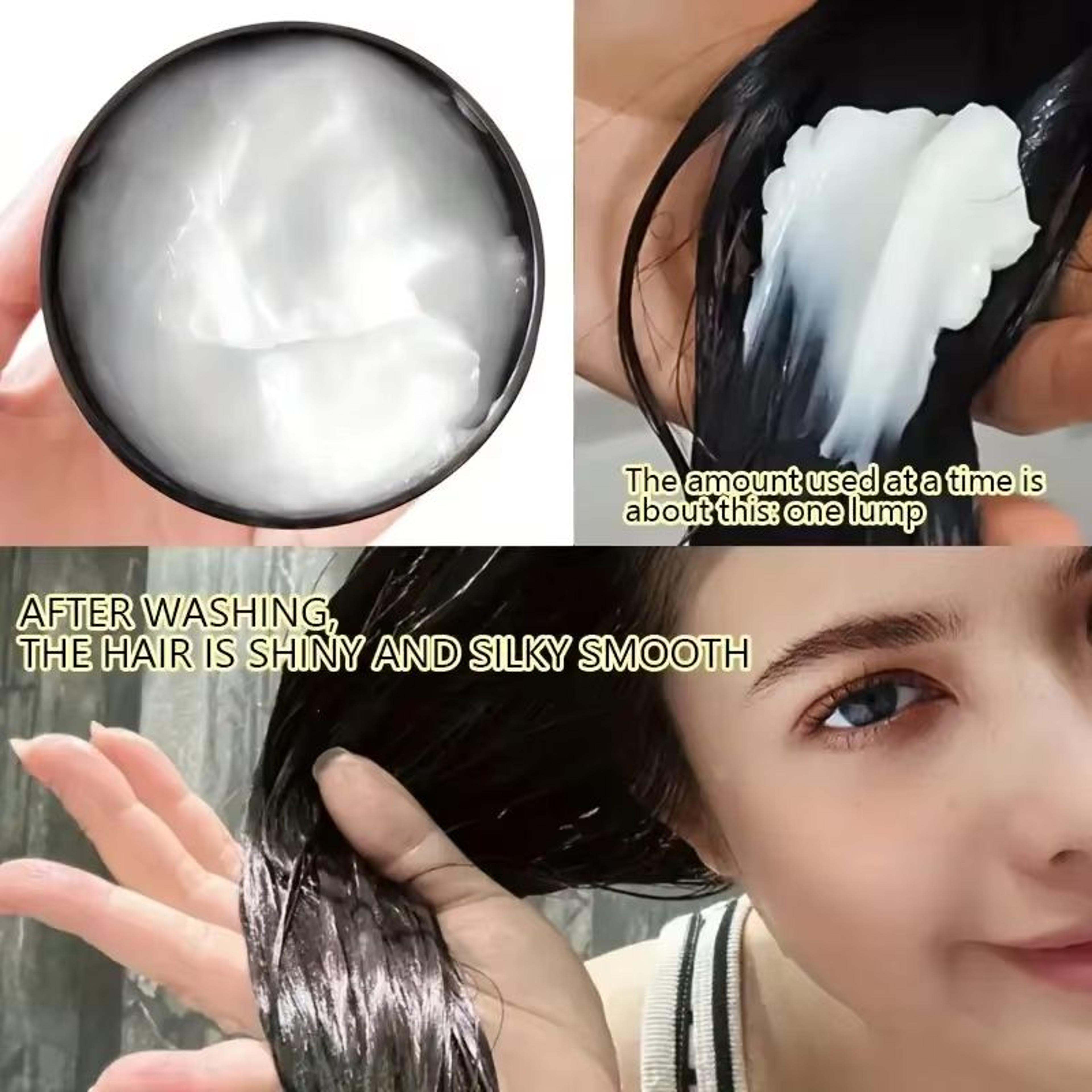 Collagen  Moroccan Argan Oil Deep Repair Hair Mask  Conditioning Treatment For Dry And Damaged Hair 2