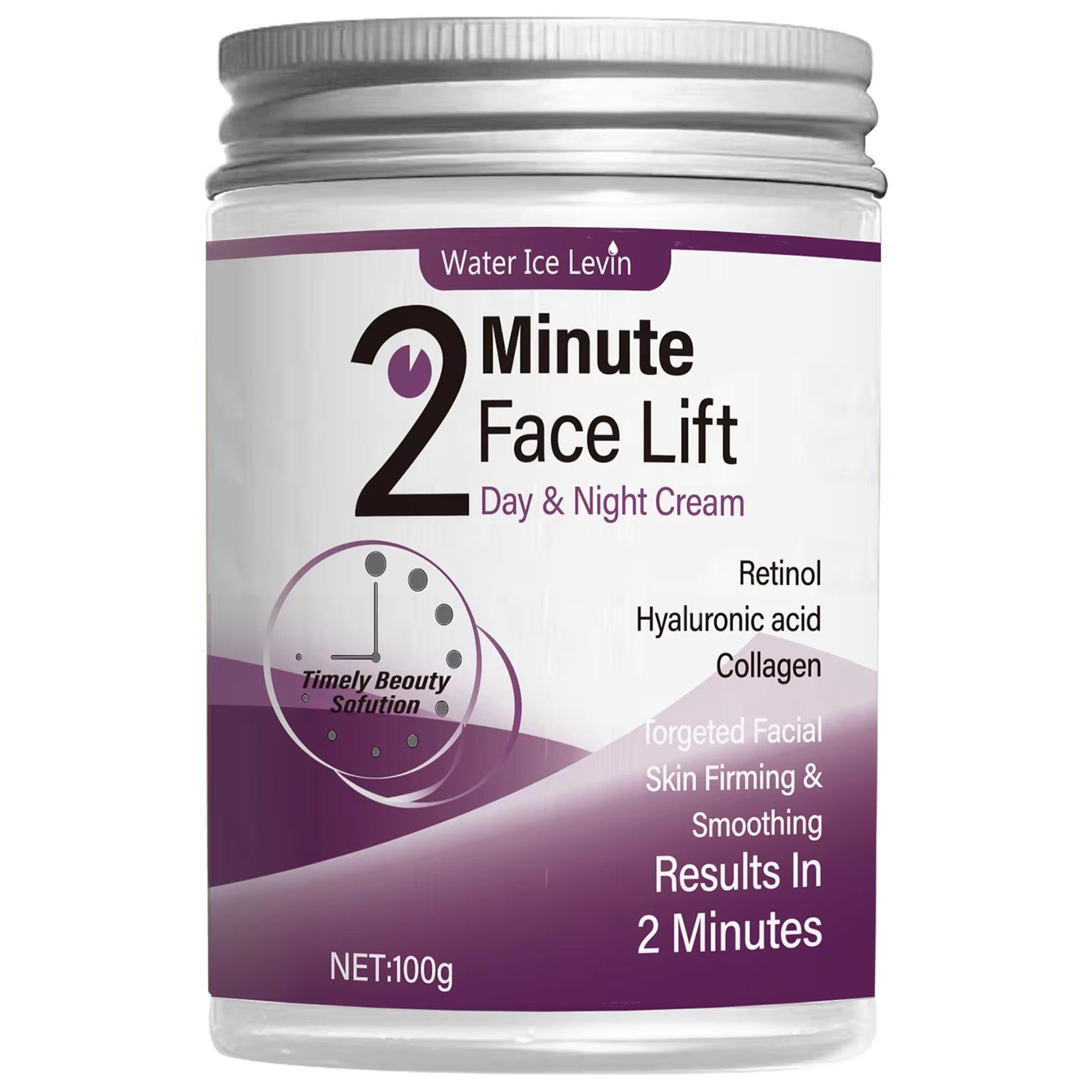2Minute Facial Lifting Day  Night Cream  Retinol Hyaluronic Acid  Collagen Moisturizing Lotion 6