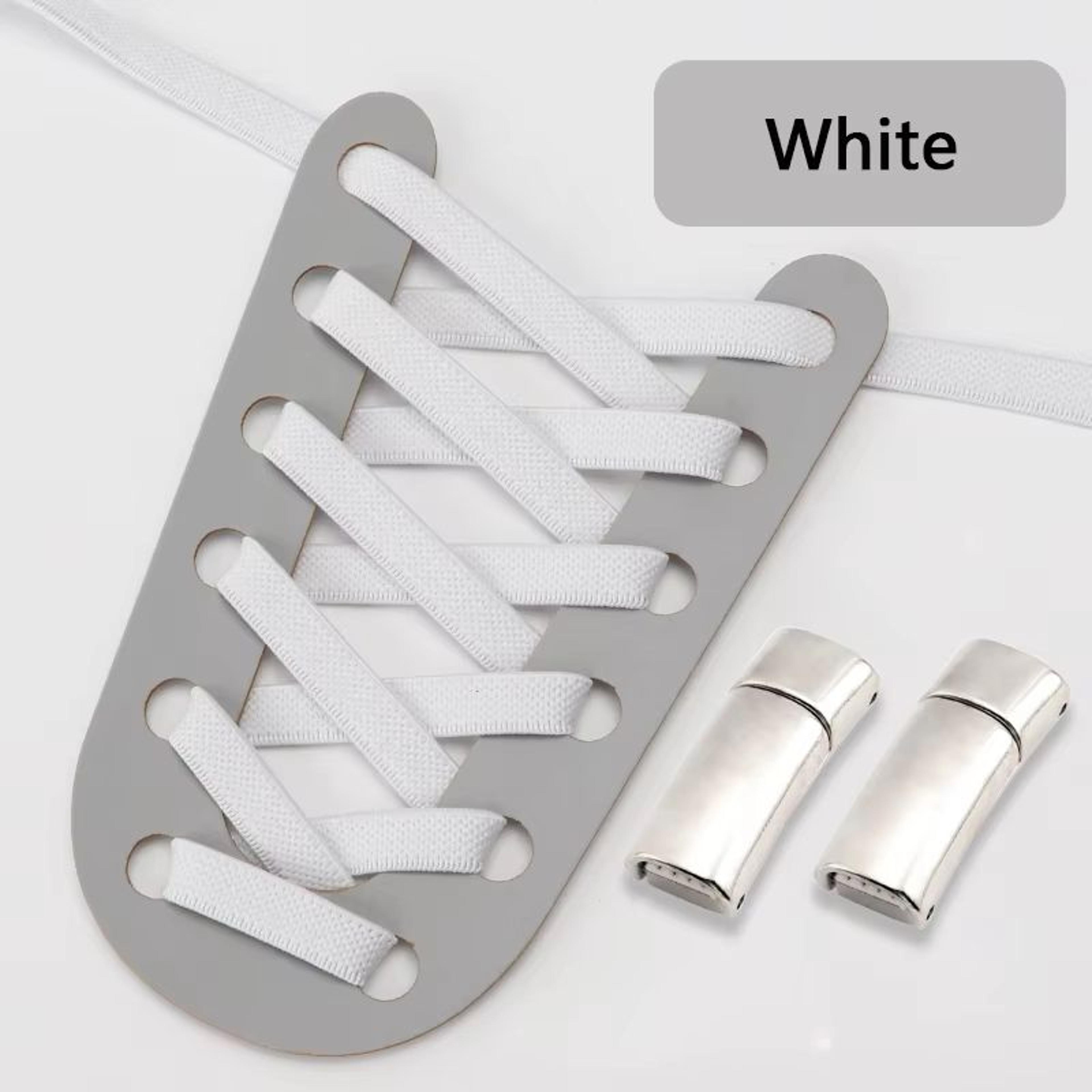 Magnetic NoTie Flat Elastic Shoelaces With Clip  Stretch Sneaker Laces For Men Women And Kids 8