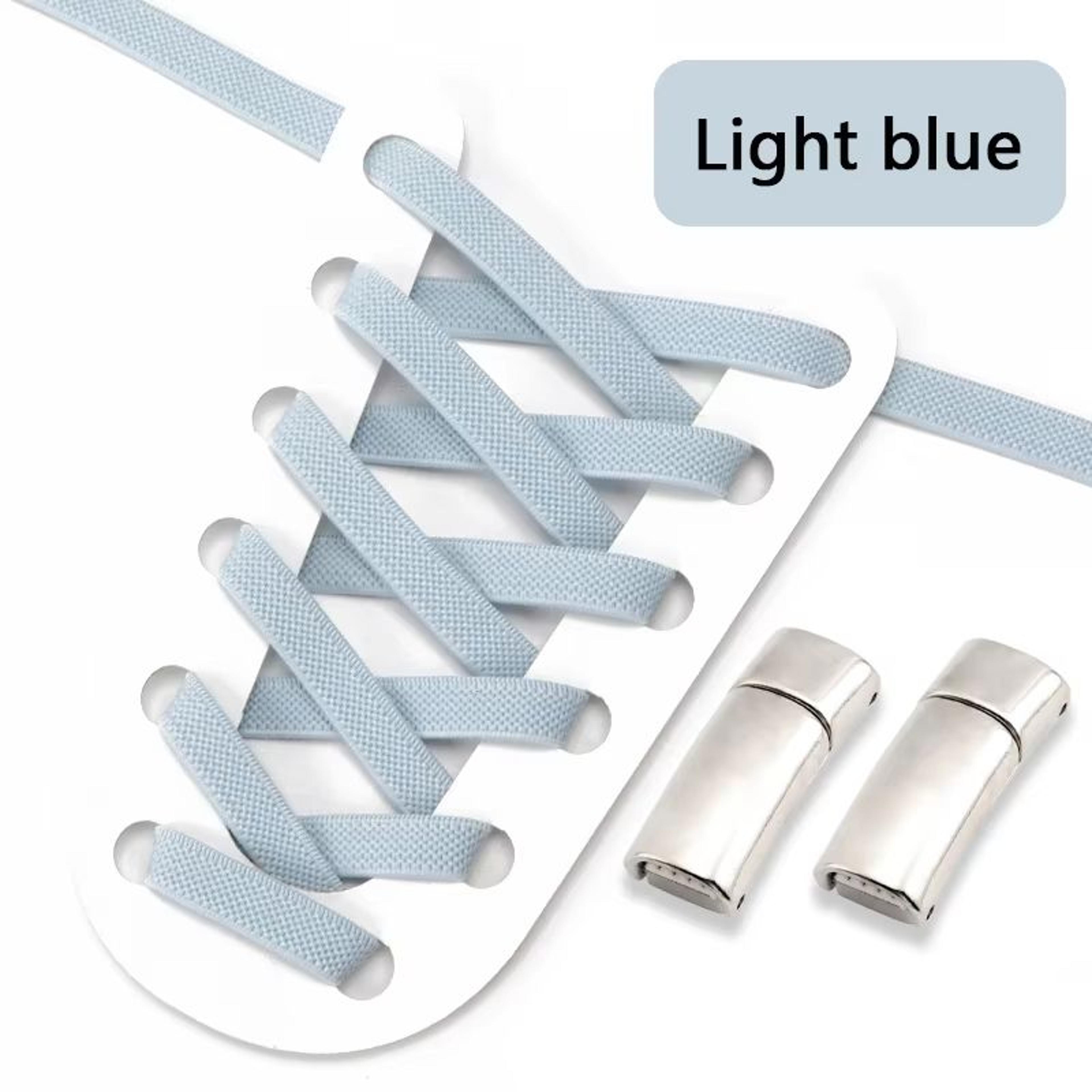 Magnetic NoTie Flat Elastic Shoelaces With Clip  Stretch Sneaker Laces For Men Women And Kids 26