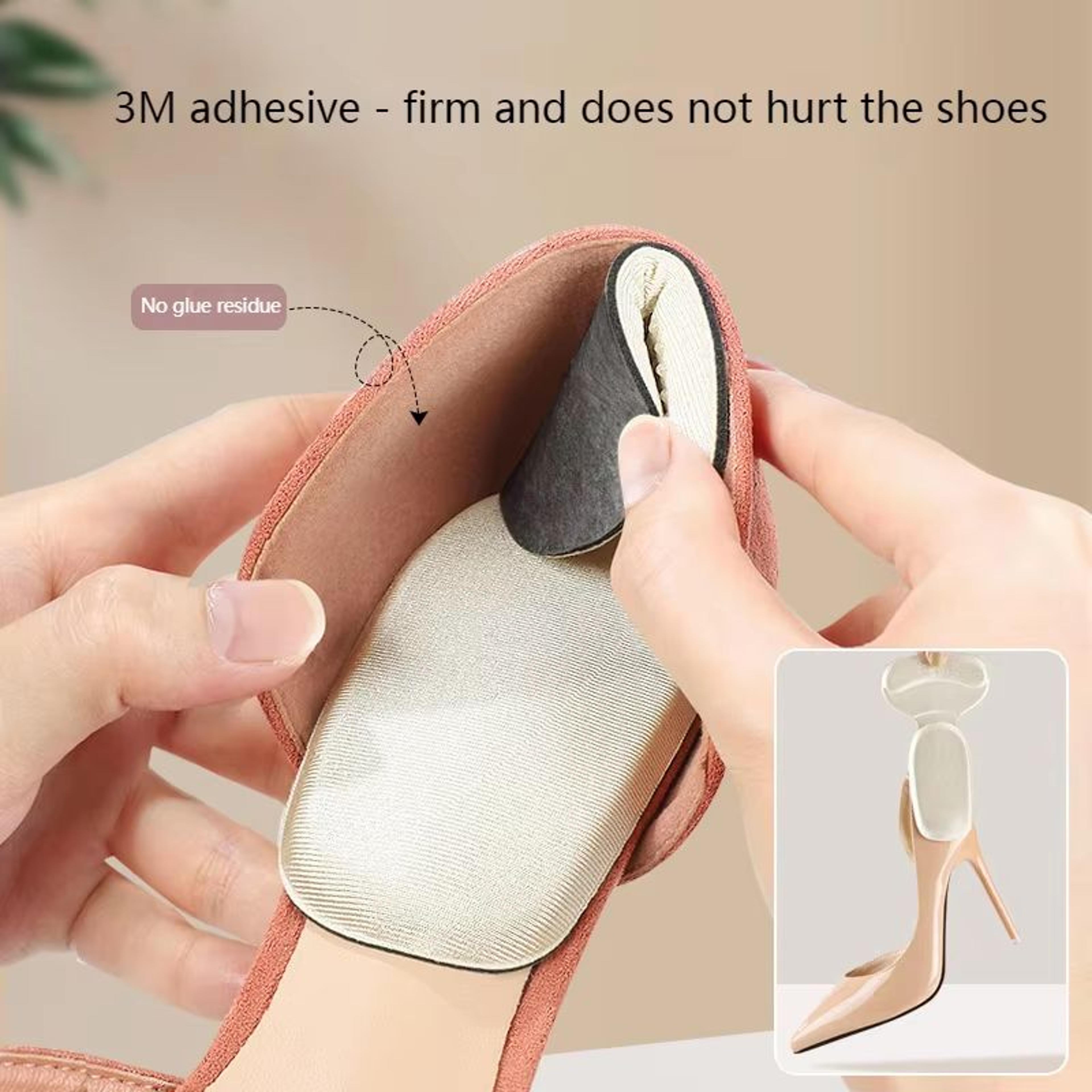 TShape Sponge Heel Stickers Shoe Cushion Inserts  Heel Protectors For High Heels 3
