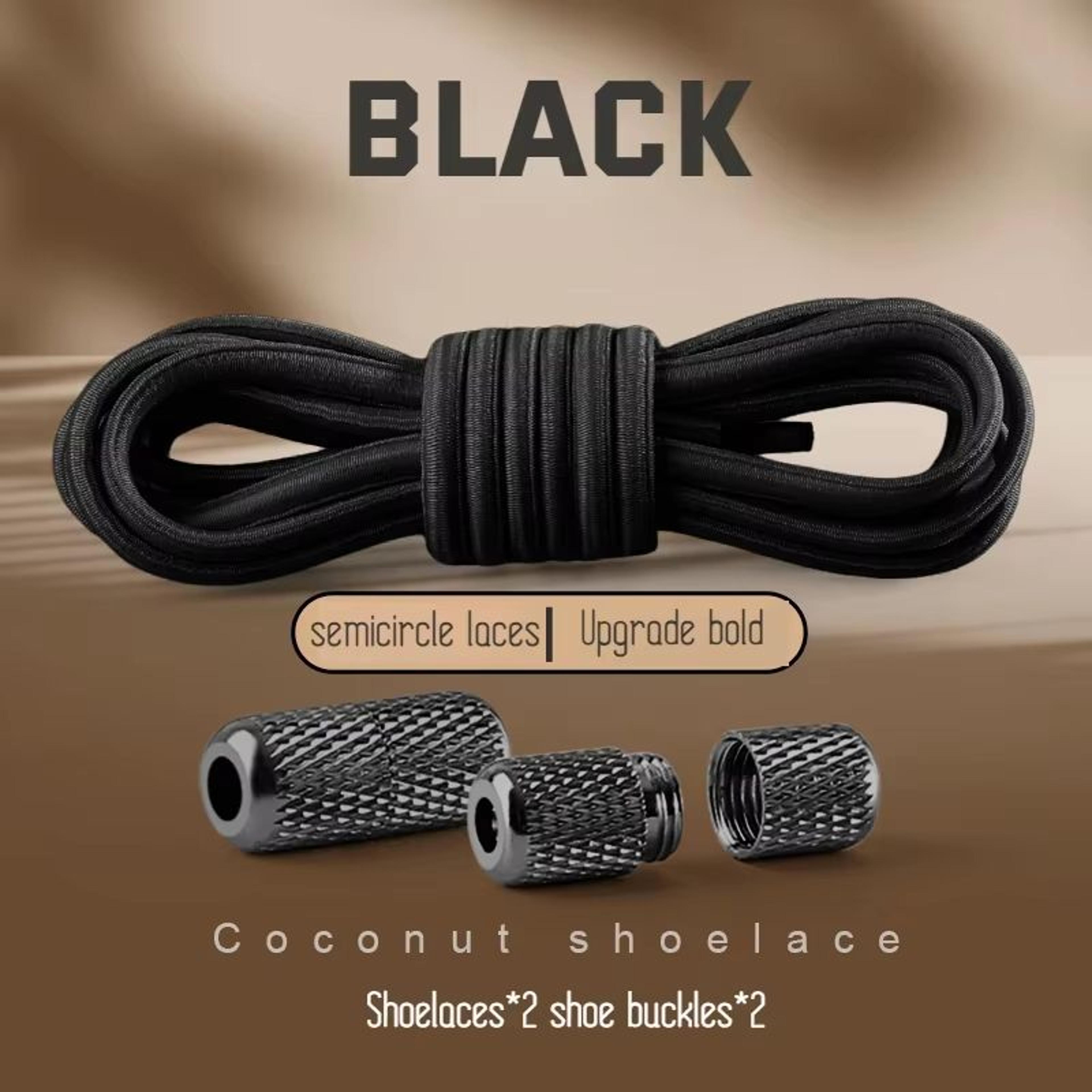 Round Elastic NoTie Shoelaces For Sneakers And Tennis Shoes  Kids And Adult 6