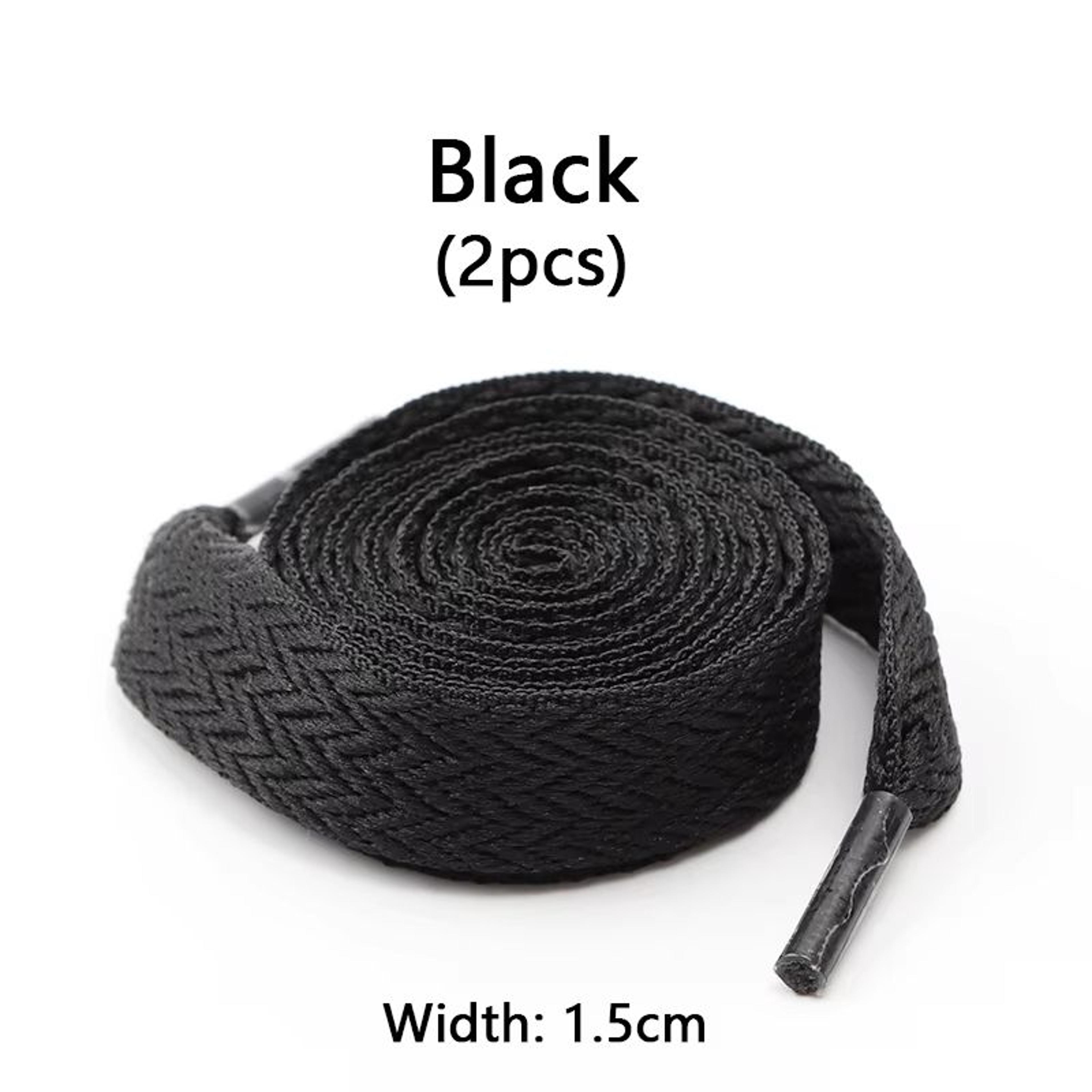 Flat Wavy Bread Style Shoelaces For Sneakers 059in 079in 118in Trend Shoe Lace Ropes 6