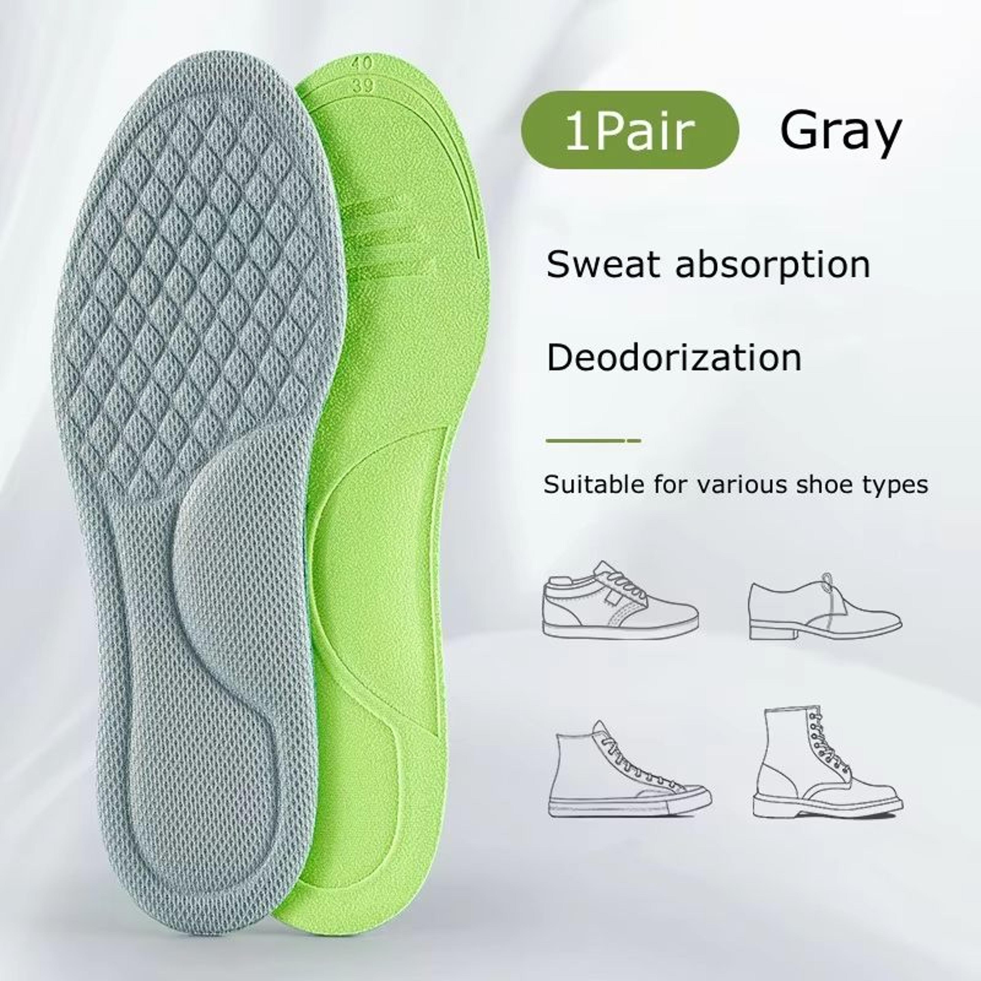 Summer Deodorant Breathable Sports Insoles For Men And Women 7