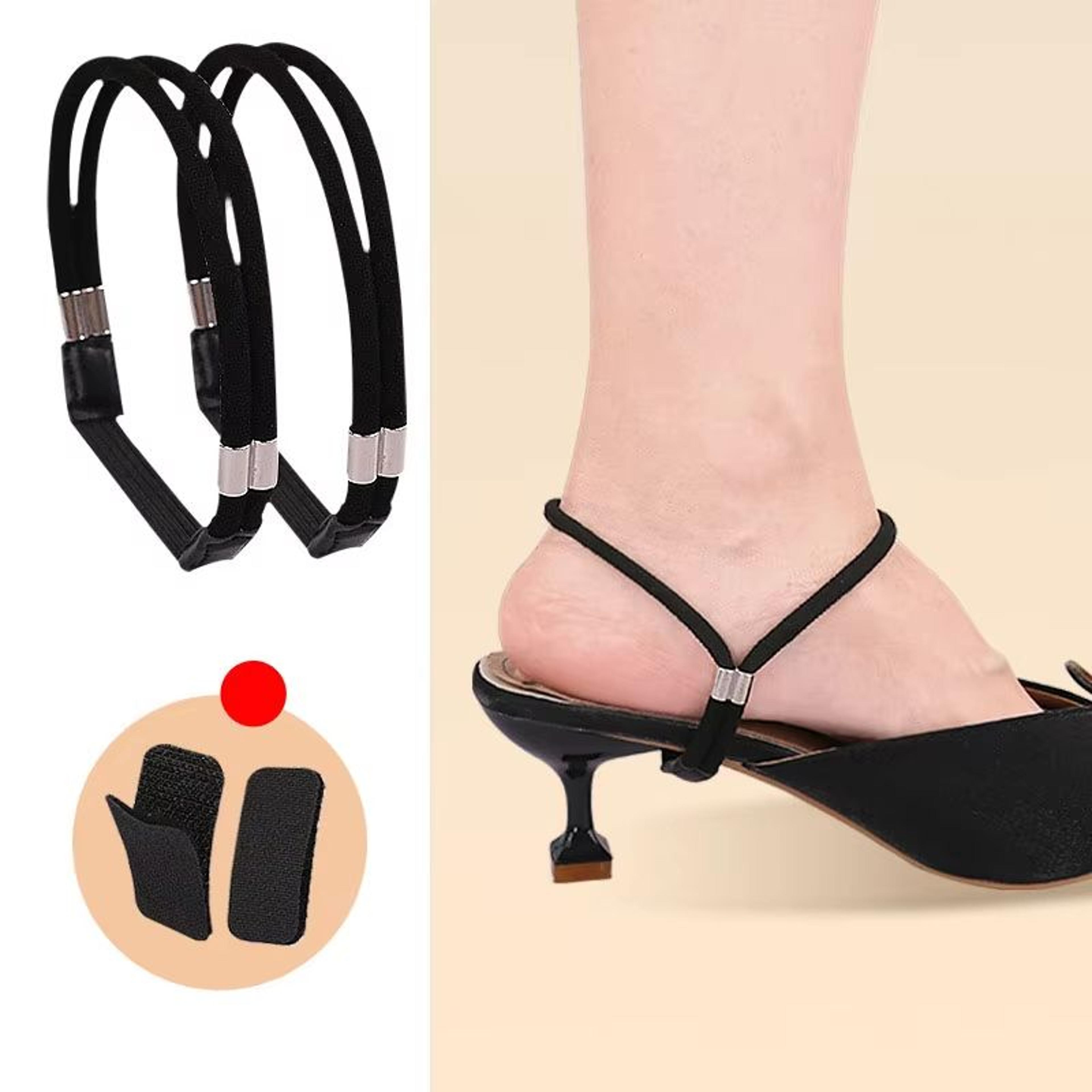 Elegant Rhinestone Anti Slip Heel Straps For High Heels And Pumps 7
