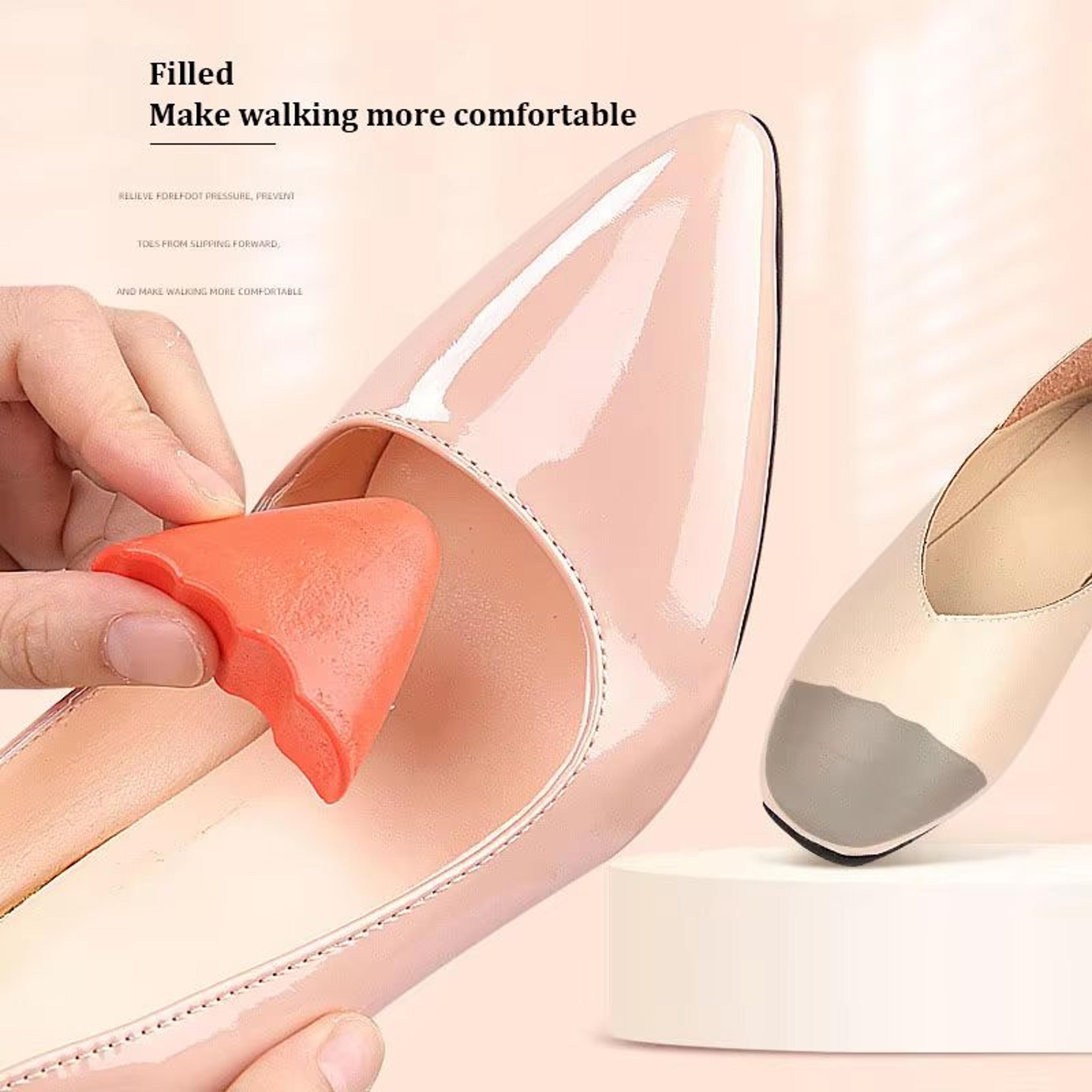 Soft PU Foam Toe Plug Insoles For Pain Relief In Heels And Shoes 2