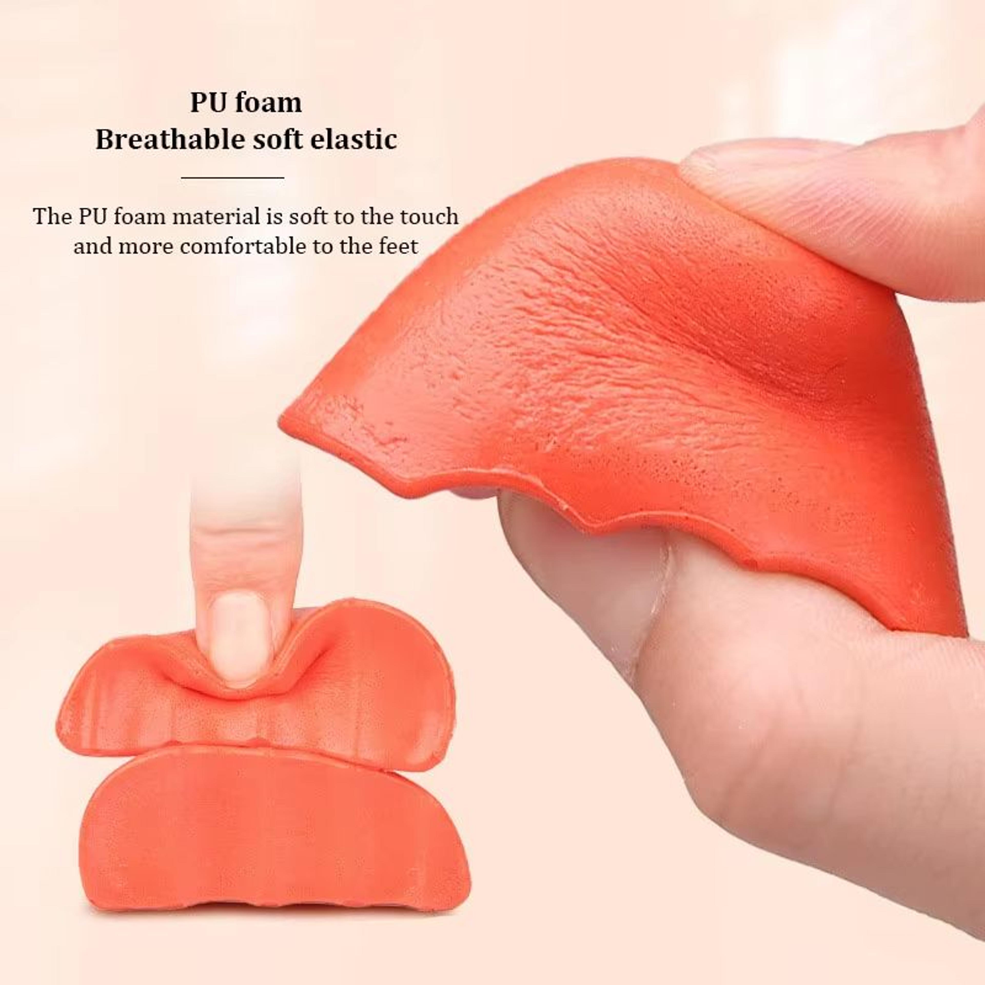 Soft PU Foam Toe Plug Insoles For Pain Relief In Heels And Shoes 3