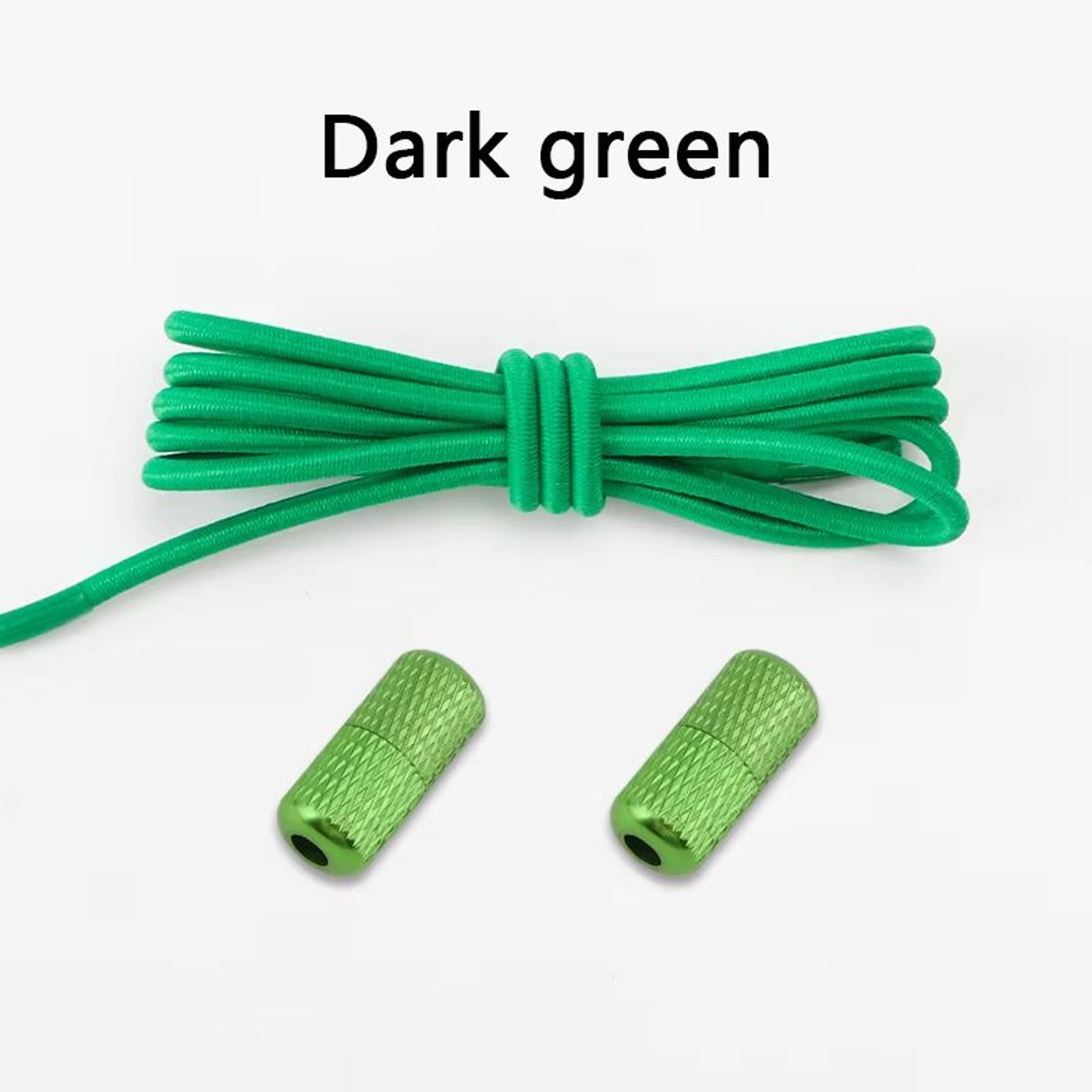 Round NoTie Elastic Shoelaces With Metal Lock For Sneakers 8