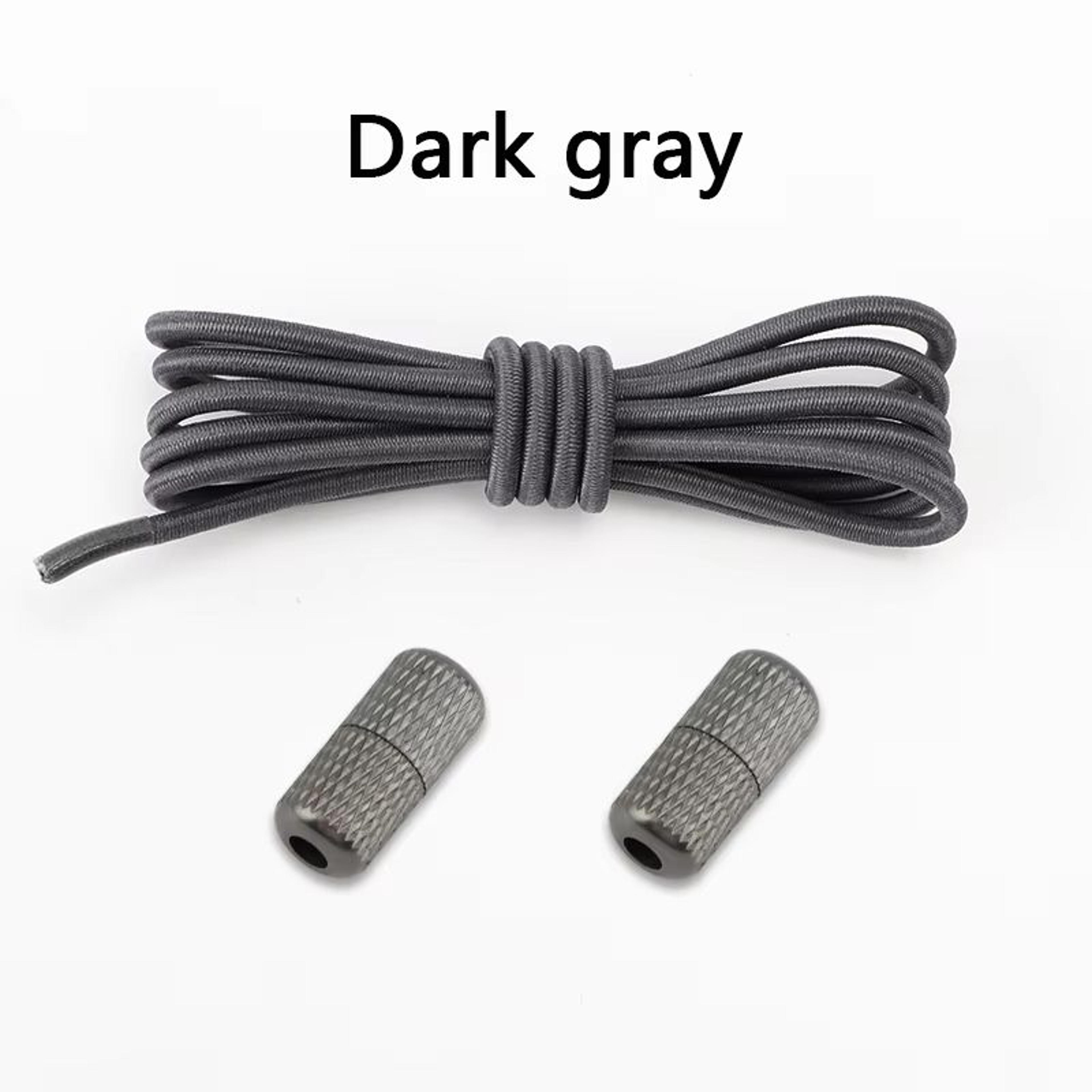 Round NoTie Elastic Shoelaces With Metal Lock For Sneakers 23