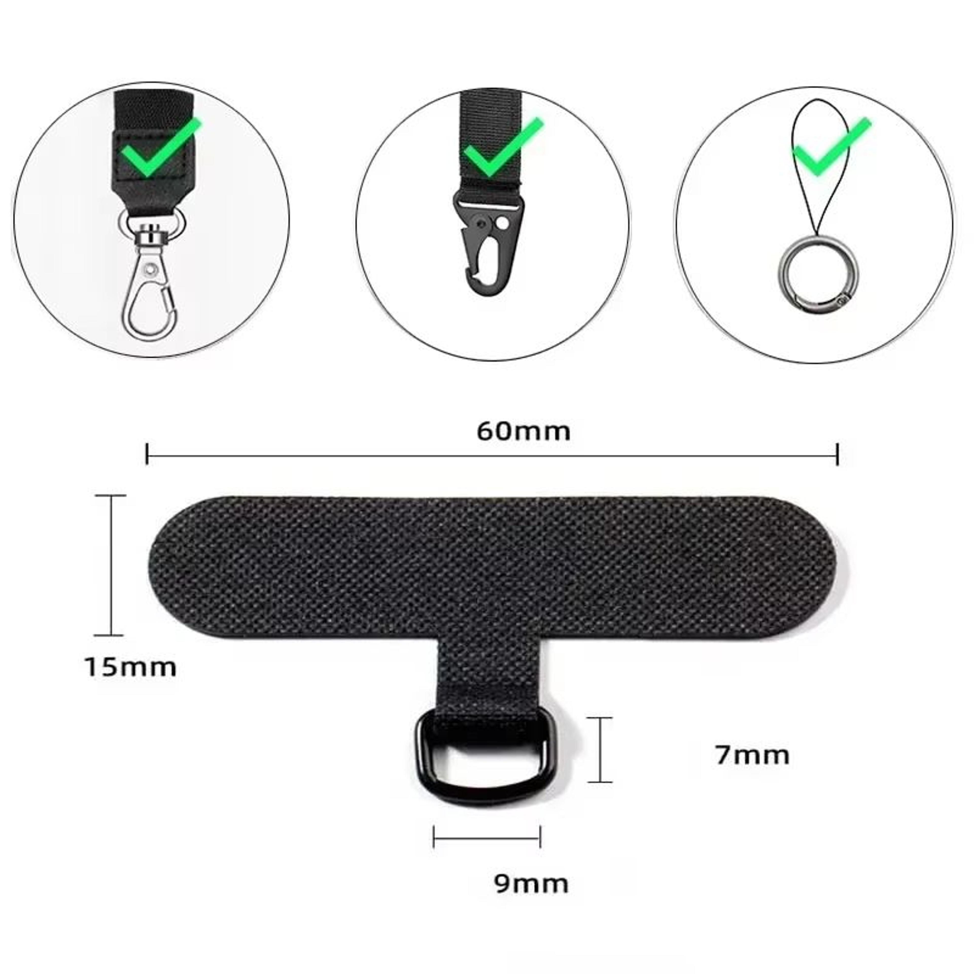 Universal Phone Lanyard Strap With TPU Tether Tab And Detachable Nylon Cord 3