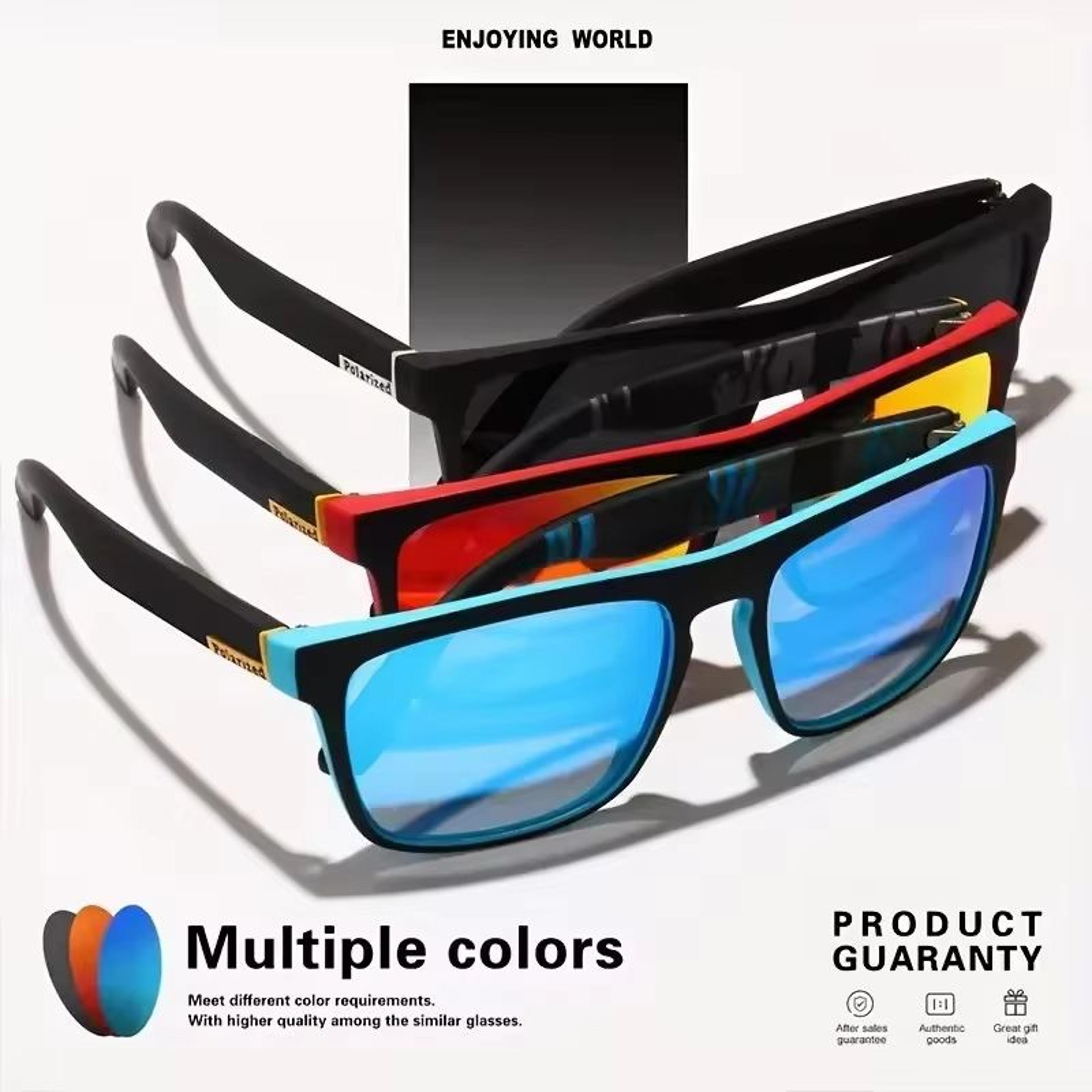 Cool Polarized Square Sunglasses For Men And Women  Outdoor Fashion Eyewear 2