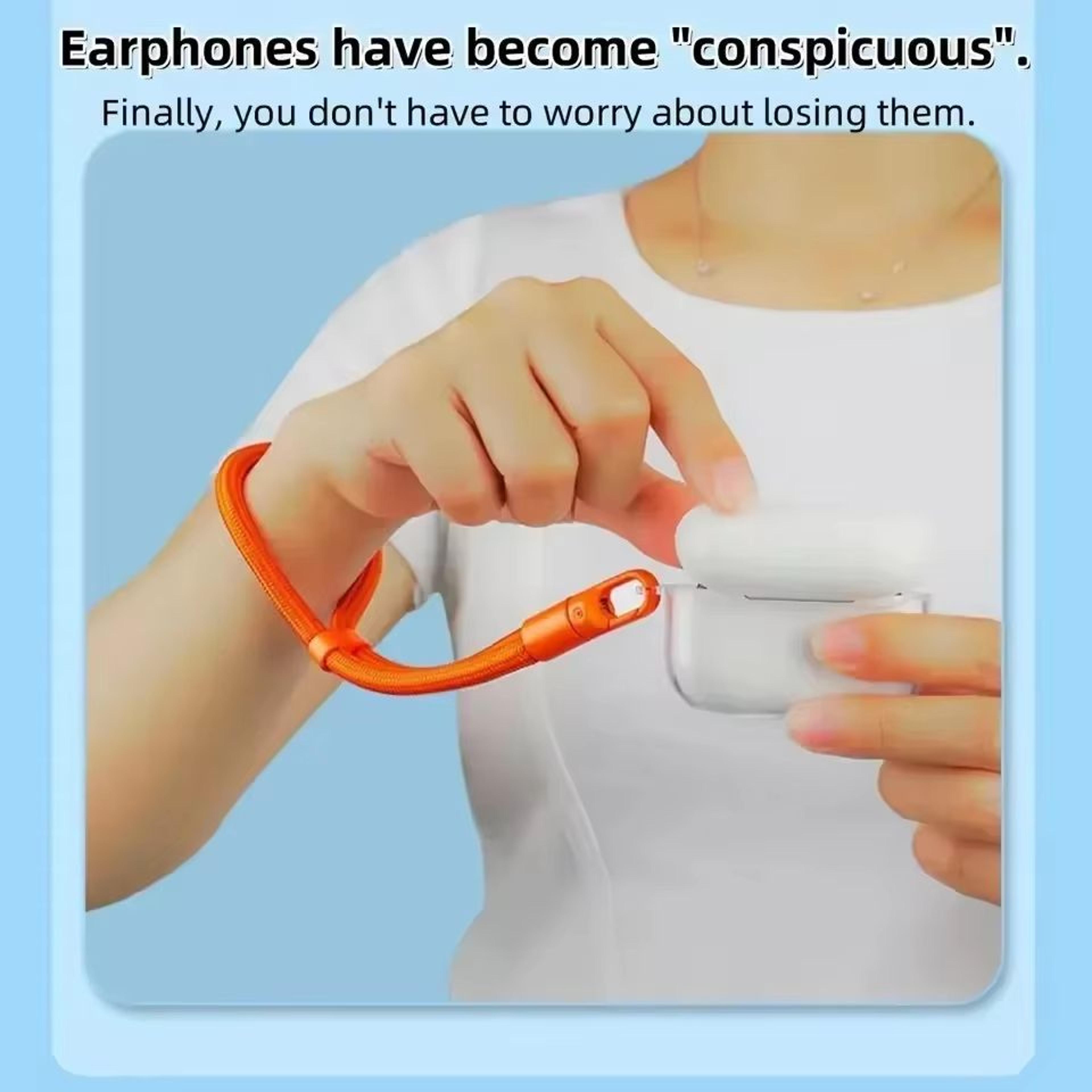 Adjustable Short Phone Lanyard Wrist Strap With Rotating Tether Tab For IPhone And Samsung 5