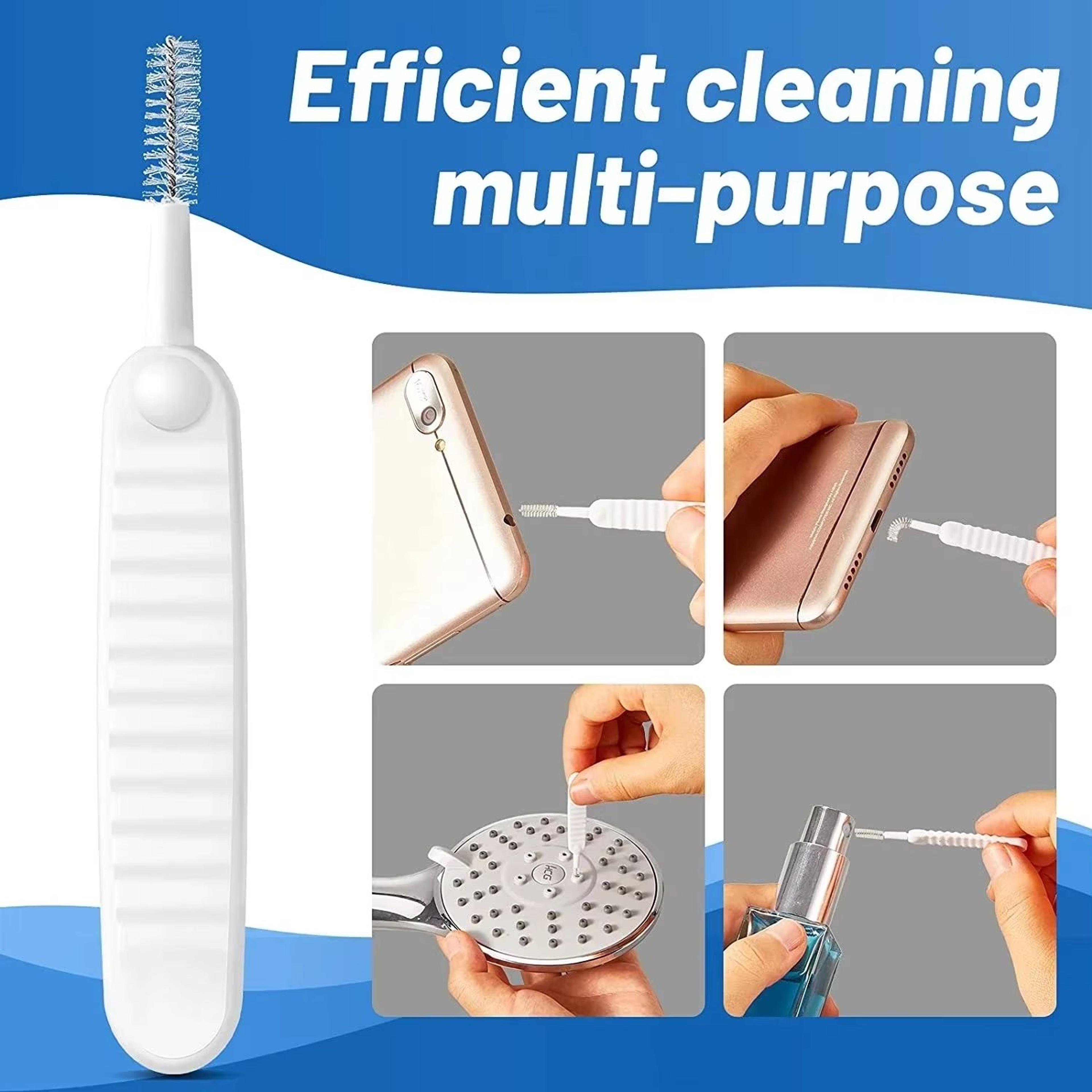 Universal Mobile Phone Charging Port Dust Plug  Cleaning Brush Kit 4