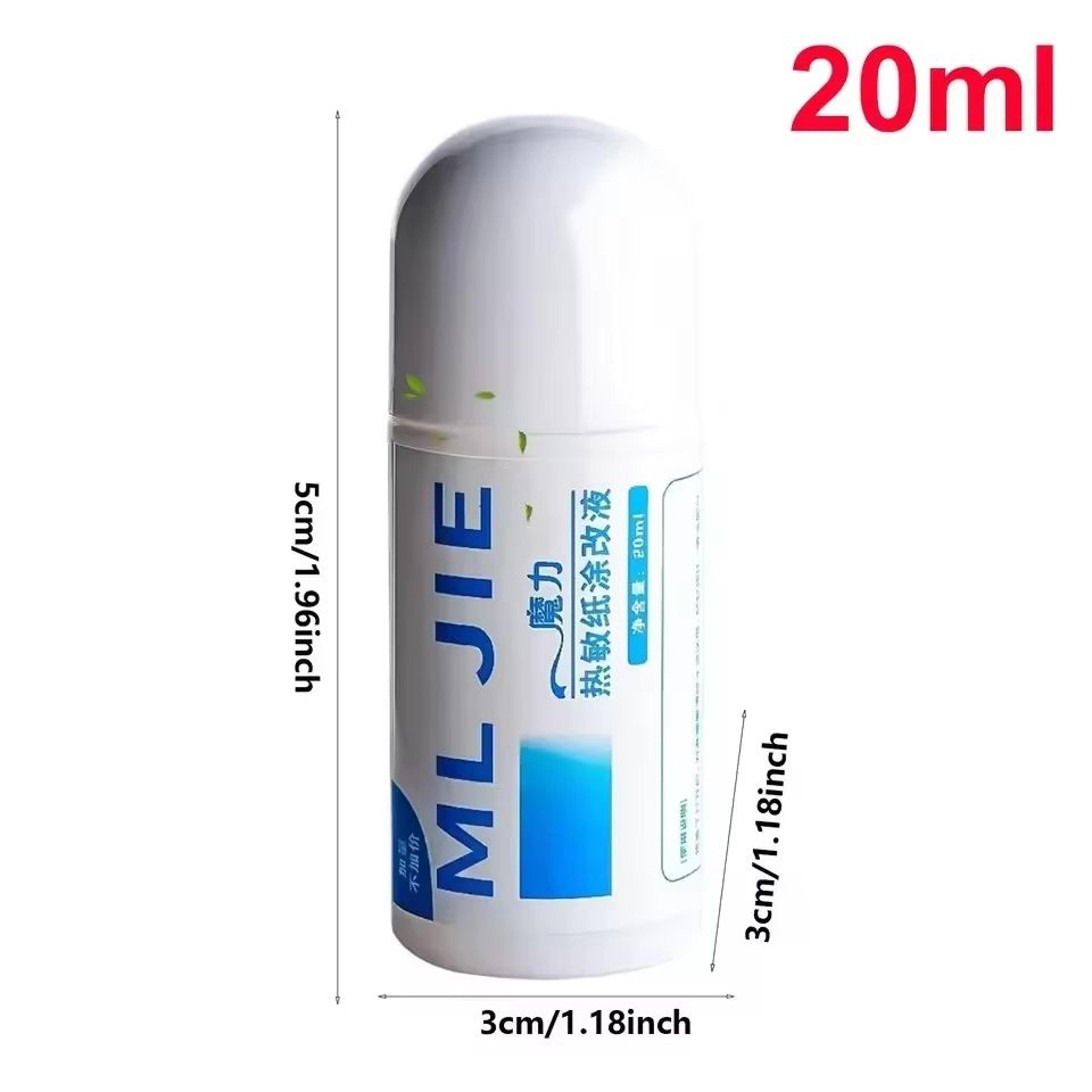 Portable Thermal Paper Privacy Protection  FastDrying Correction Fluid 12
