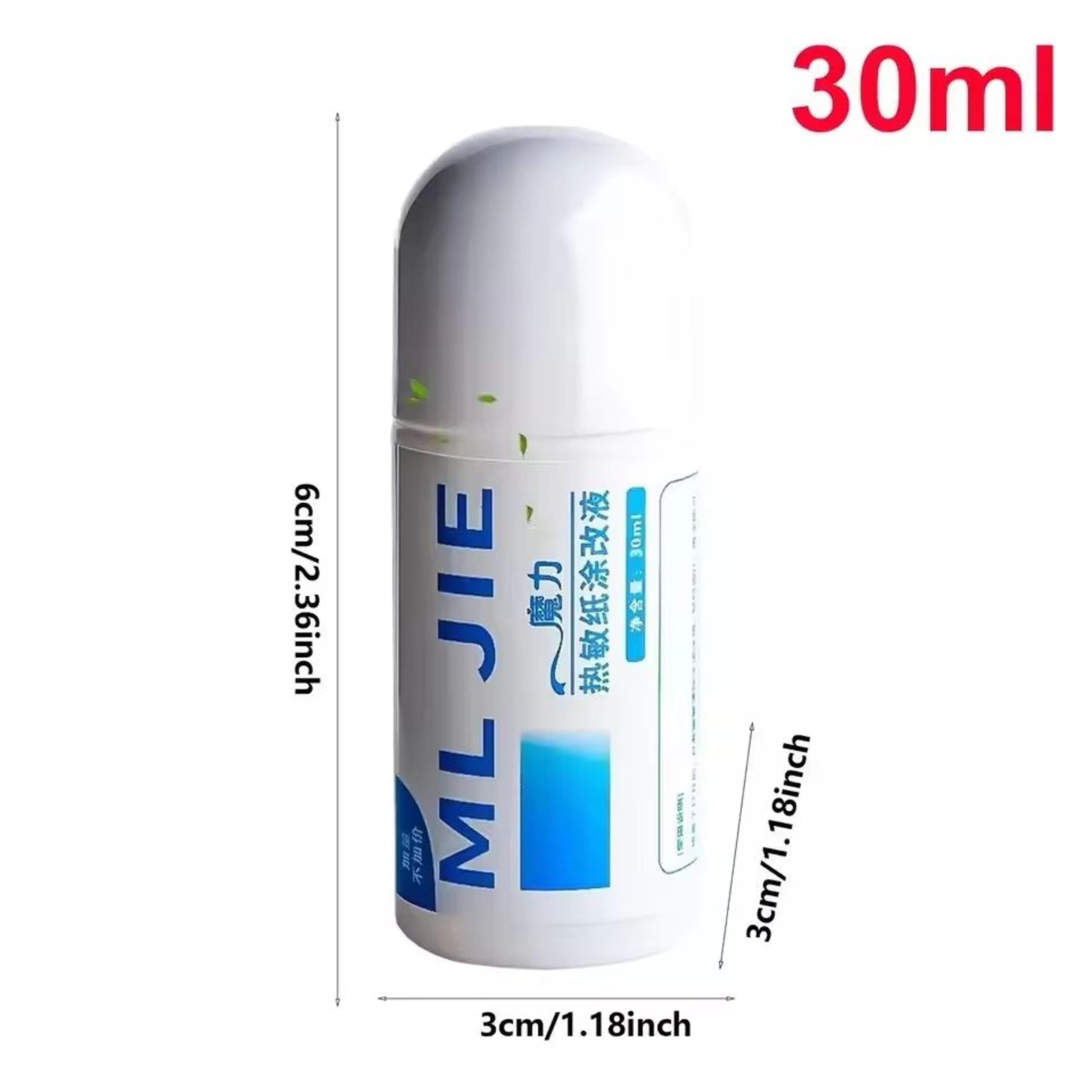 Portable Thermal Paper Privacy Protection  FastDrying Correction Fluid 13