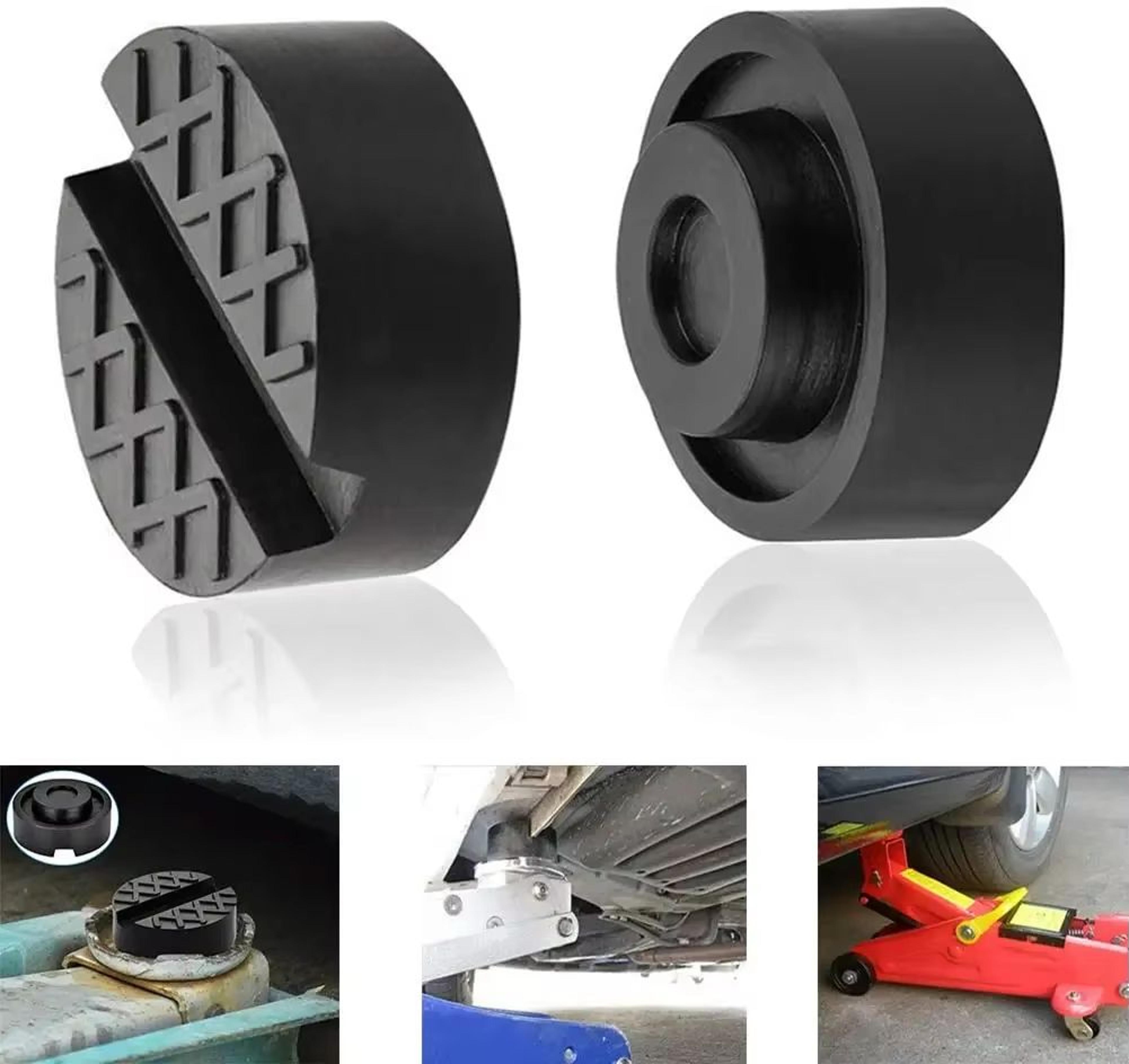 Car Lift Jack Support Stand Rubber Pads  Wheel Dolly Frame Adapter Tools 1