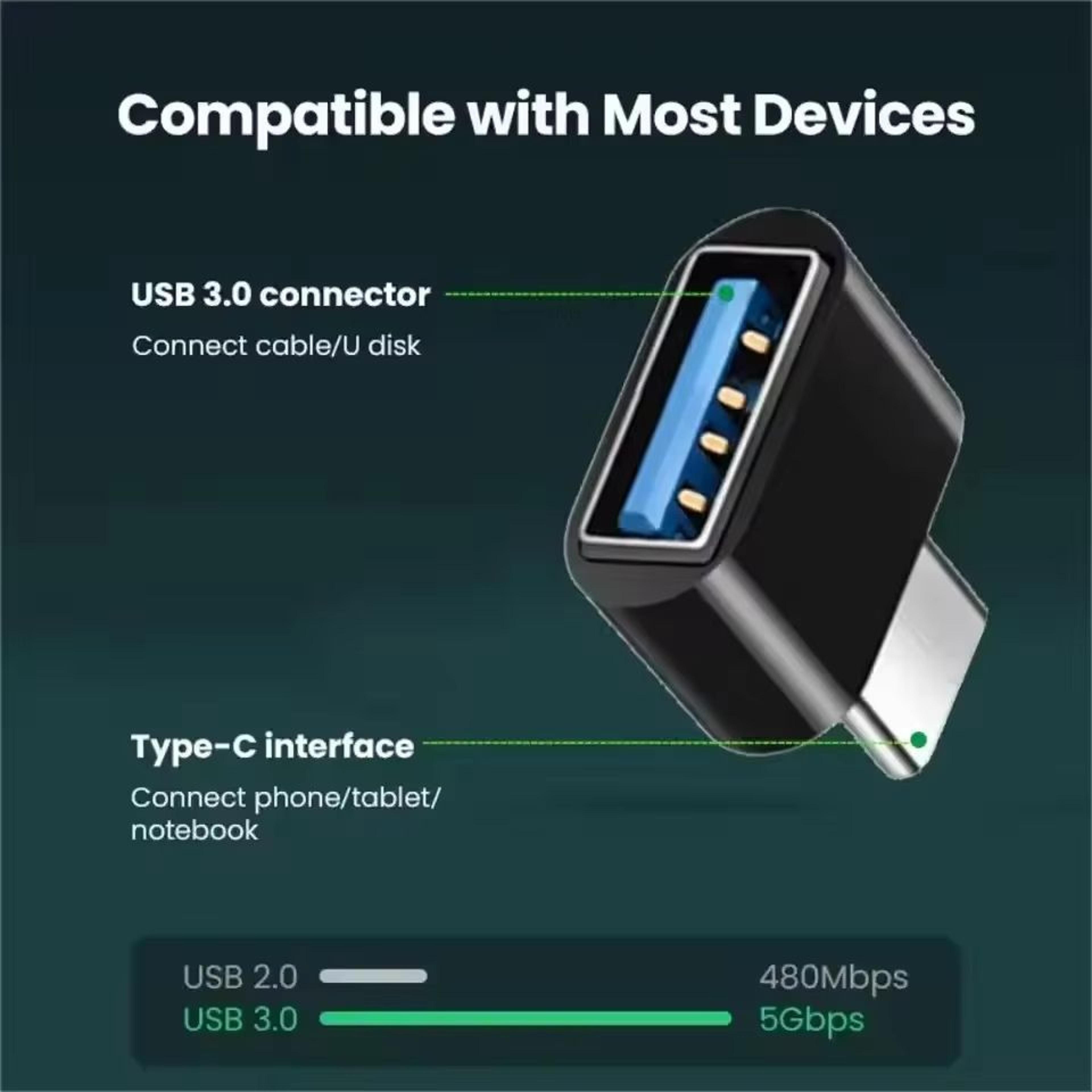 Mini USBC To USBA 30 OTG Adapter Connector For TypeC Devices 2