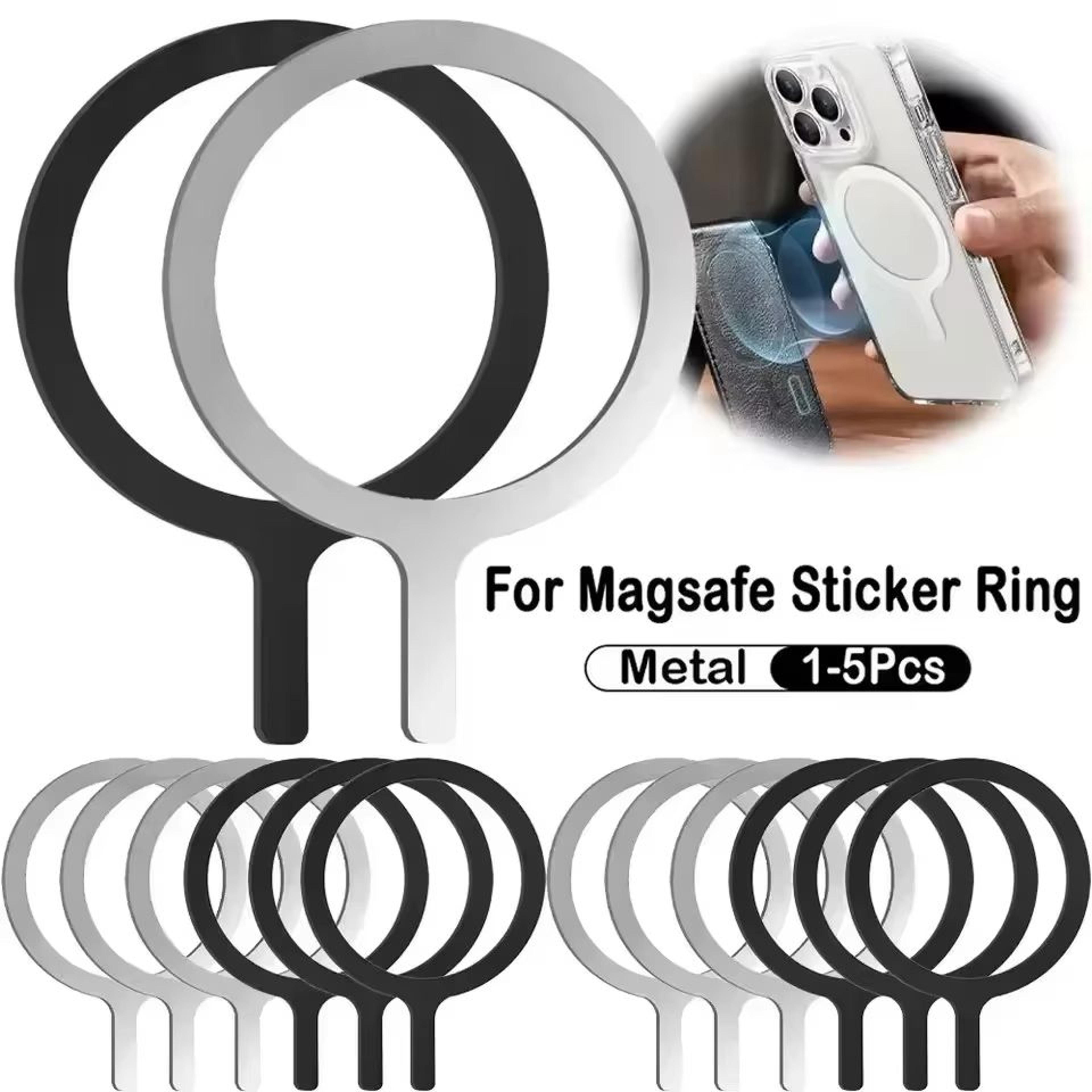 Thin Magnetic Metal Plate Ring For MagSafe  Universal Wireless Charging 1