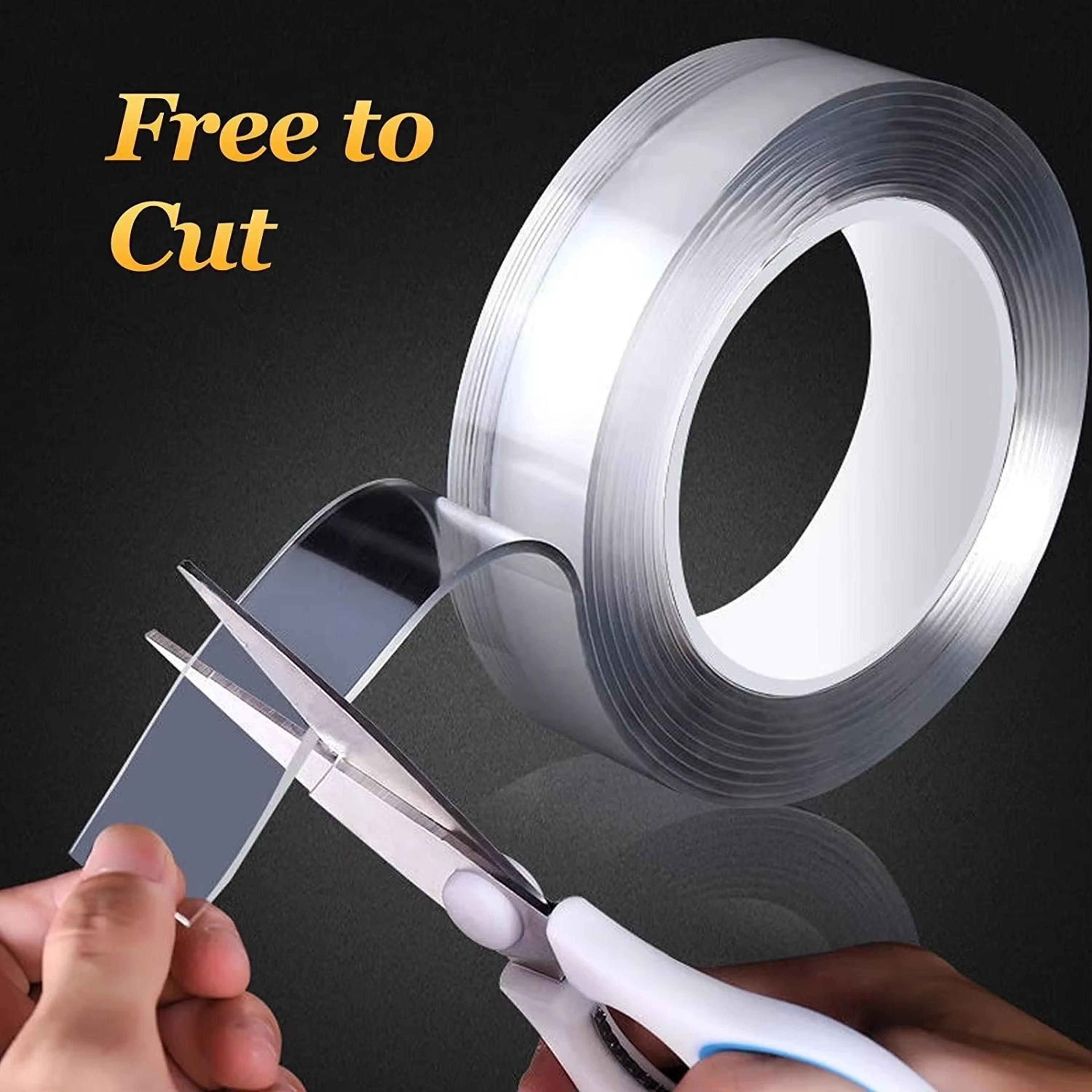 Nano Tape Traceless Double Sided Transparent Adhesive Tape 33ft  98ft  164ft 1