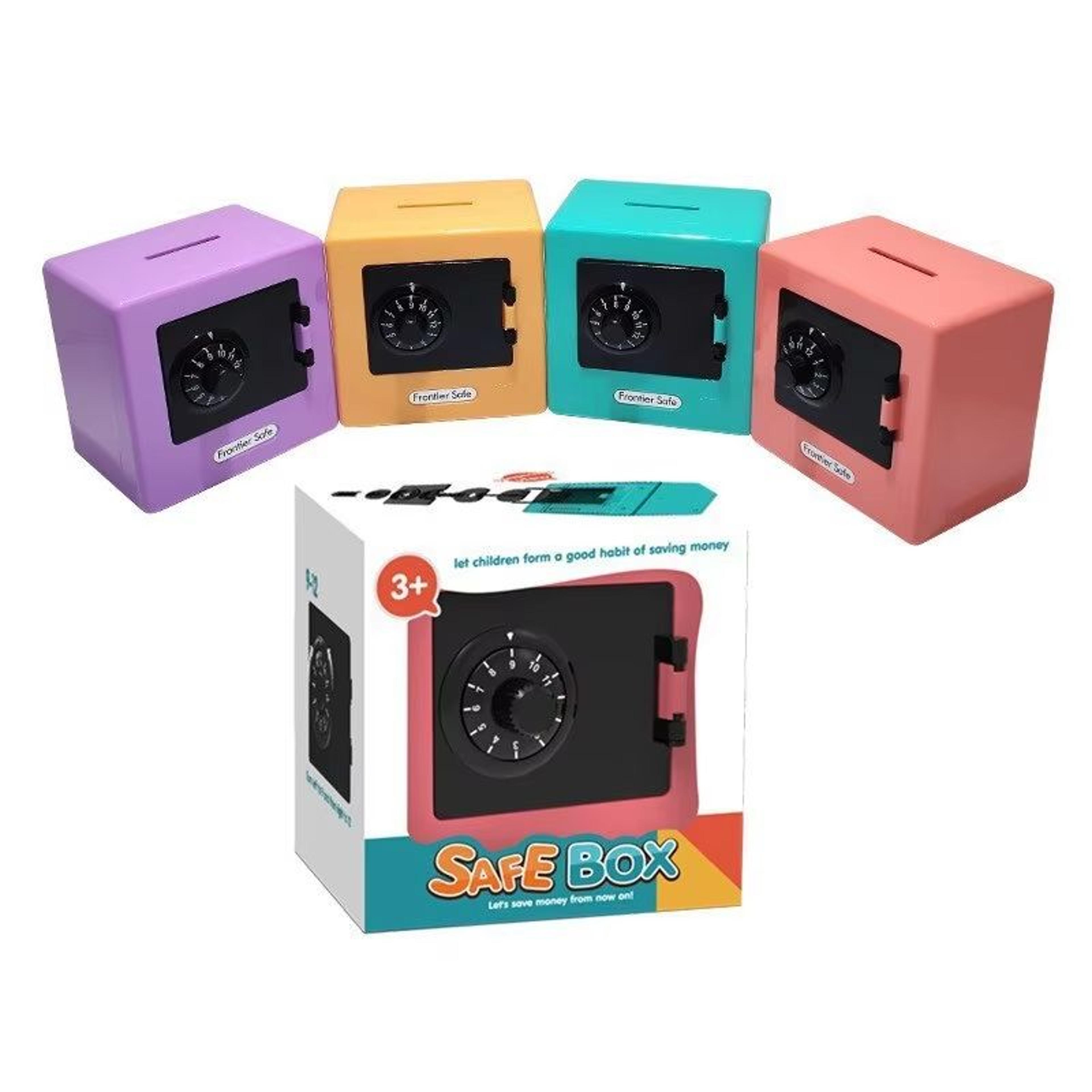 Retro ATM Mini Money Box With Rotating Password Automatic Cash And Coin Saver Bank 2