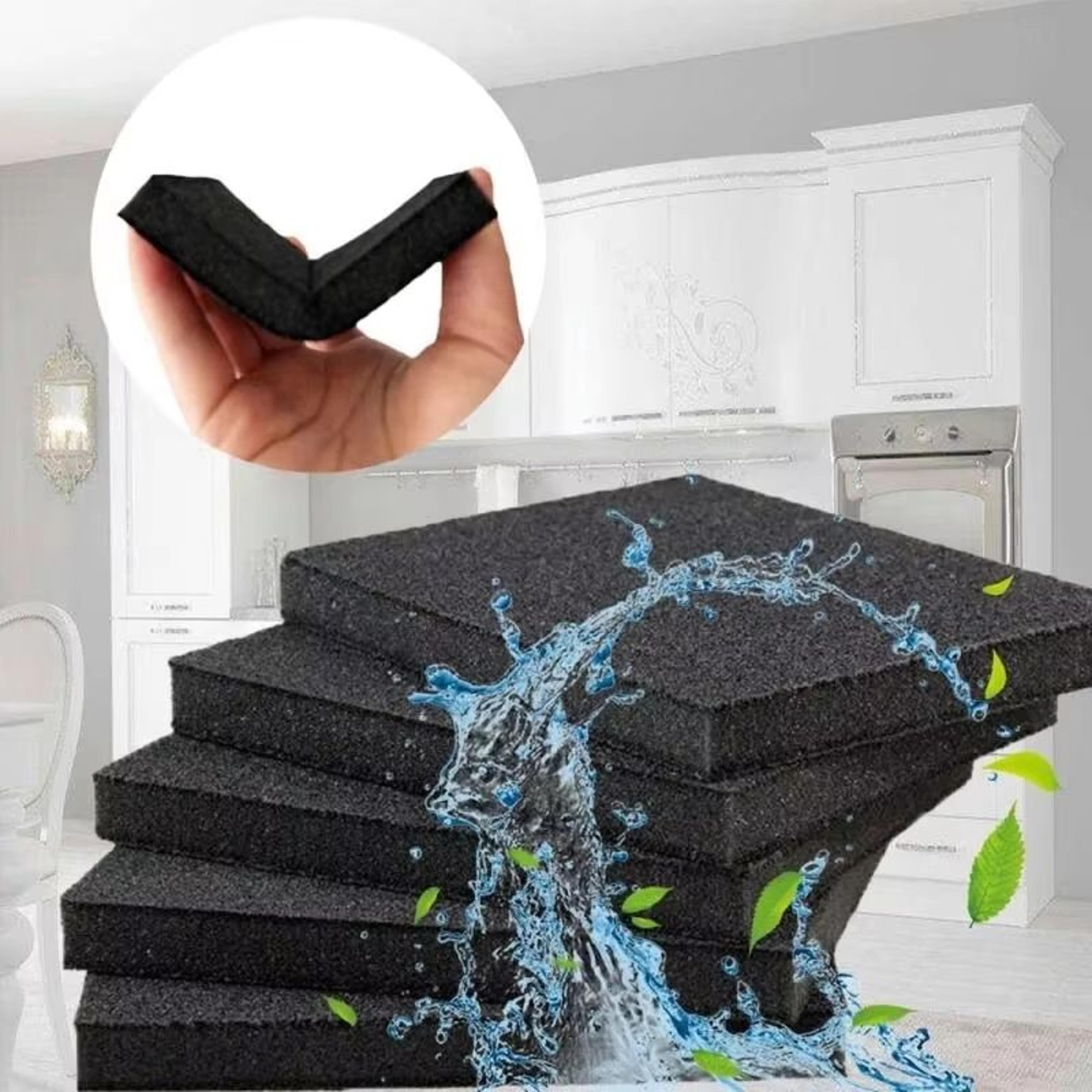 2PCS Emery Cleaning Sponges  HeavyDuty Pot  Rust Removal Kitchen Cleaning Pads 3