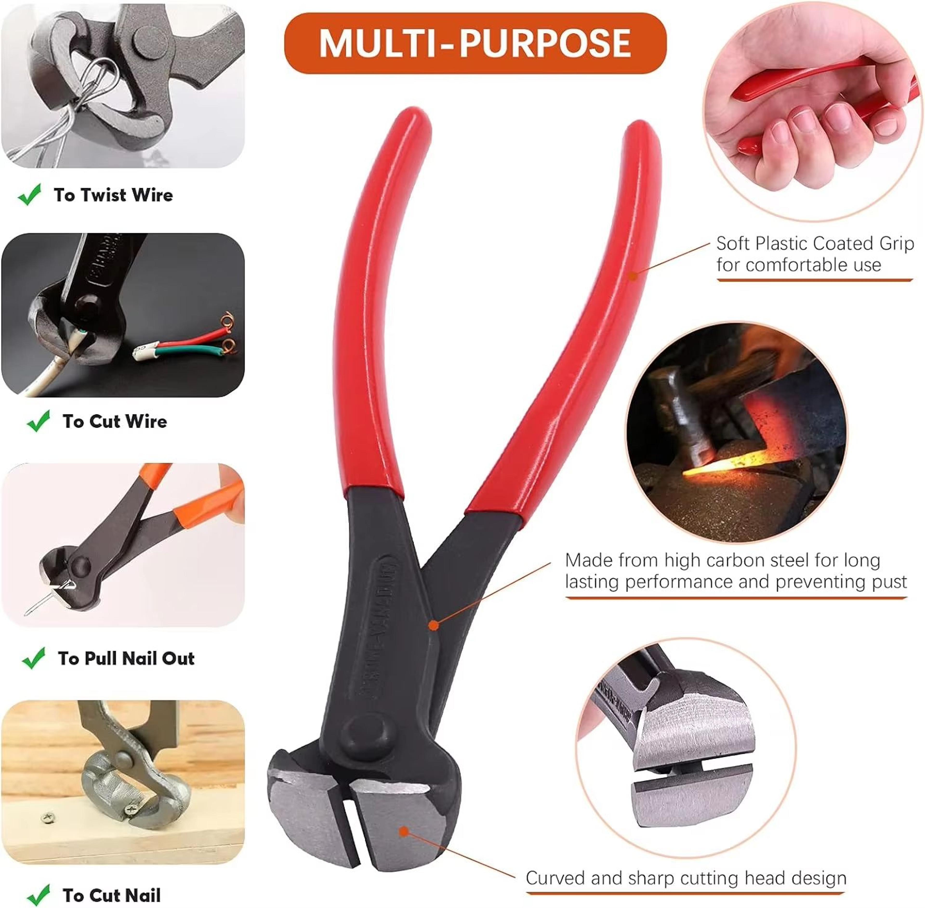 Multifunctional Puller Pliers  Cutting Staple  Nail Removal Tool For Woodworking And DIY 4