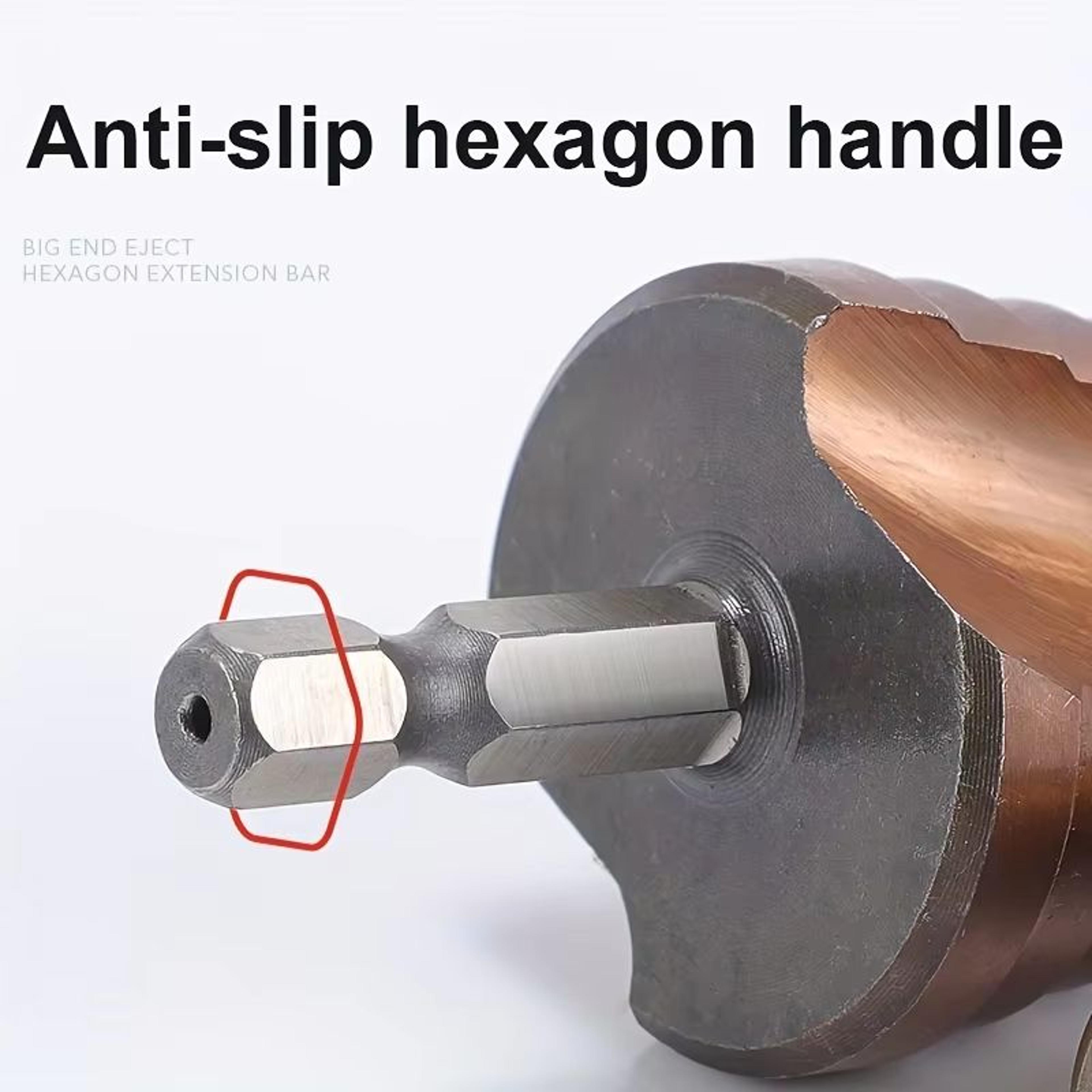 M35 Cobalt Step Drill Bit 412  420  432 Mm  HighSpeed Steel Hole Cutter For Metal  Stainless Steel 3