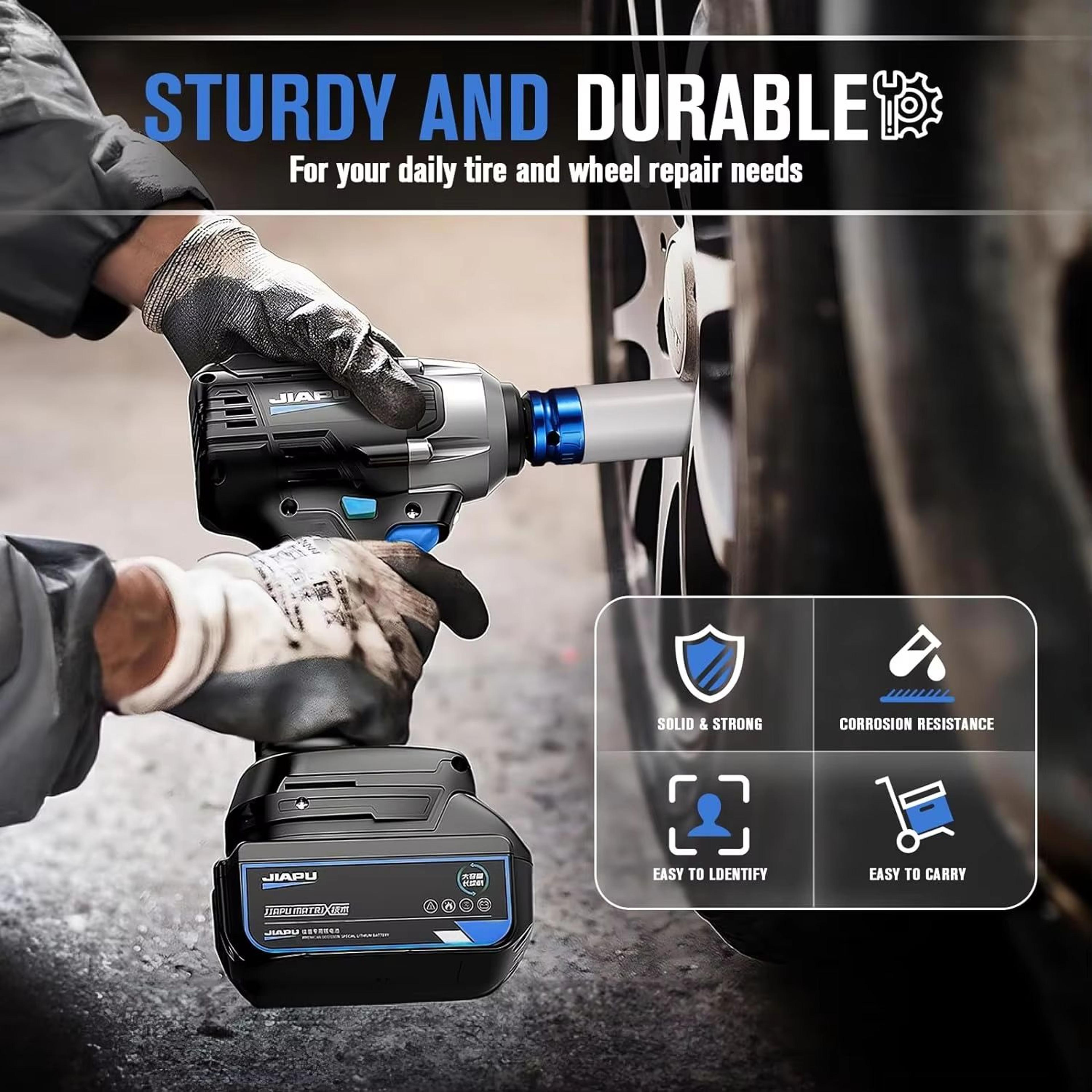 Drive Wheel Protector Impact Socket Sleeve Set  Durable Plastic Protective Sleeves For 15 17 19 21  1