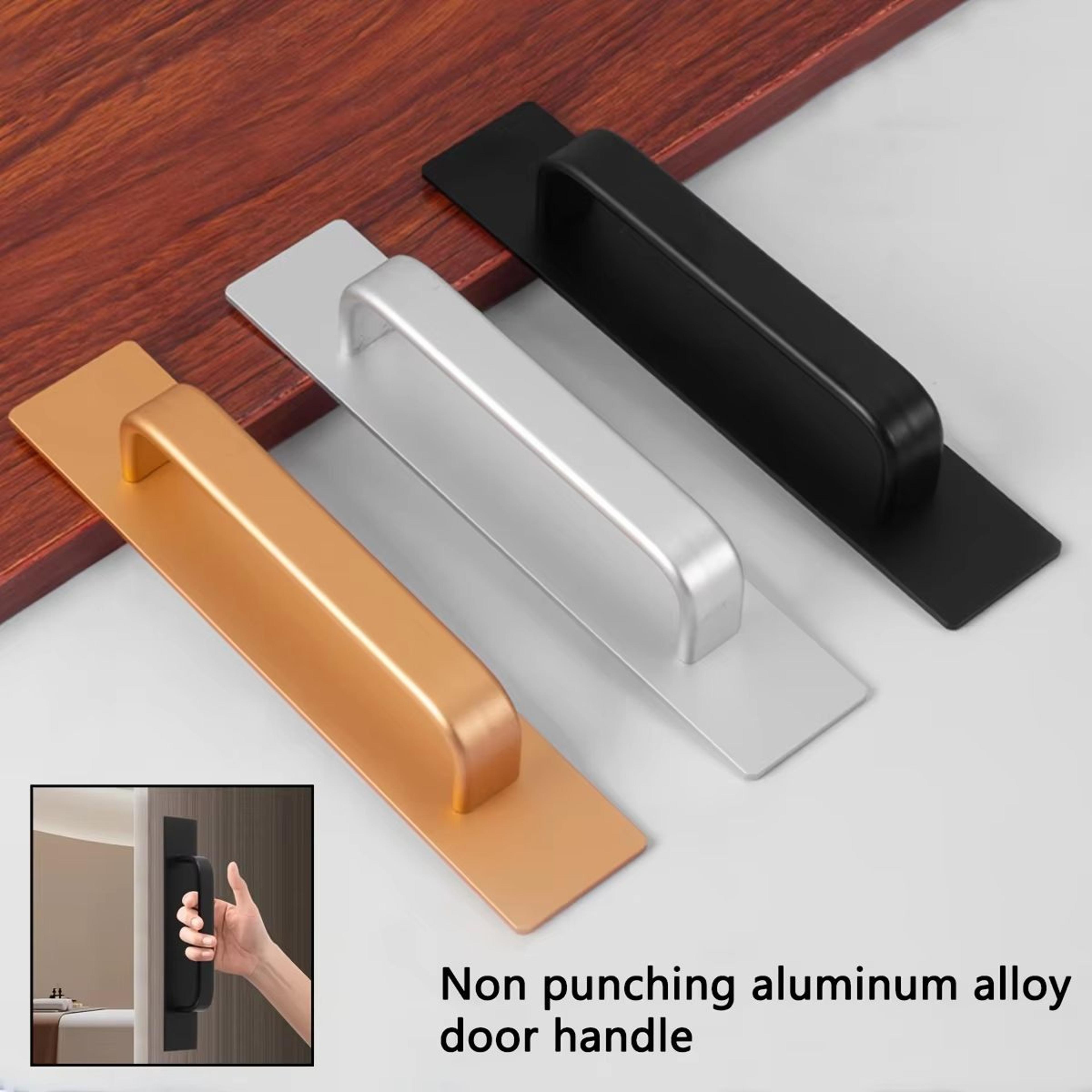 SelfStick Adhesive Cabinet Handles  Stainless Steel NoDrill Easy Installation Pulls For Cabinets Dr 0