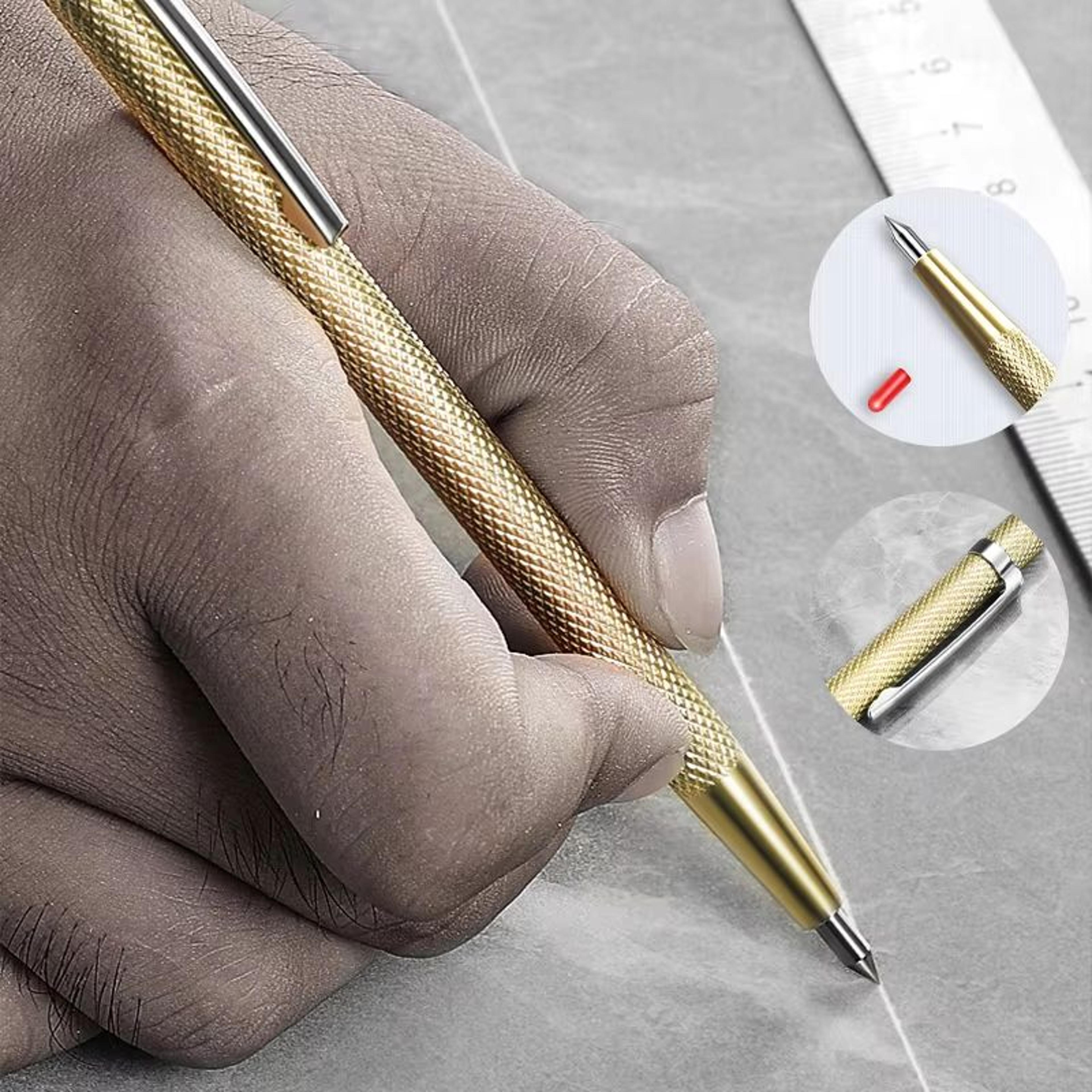 Precision MultiSurface Engraving Scriber Pen For Glass Tile Metal And Wood 1
