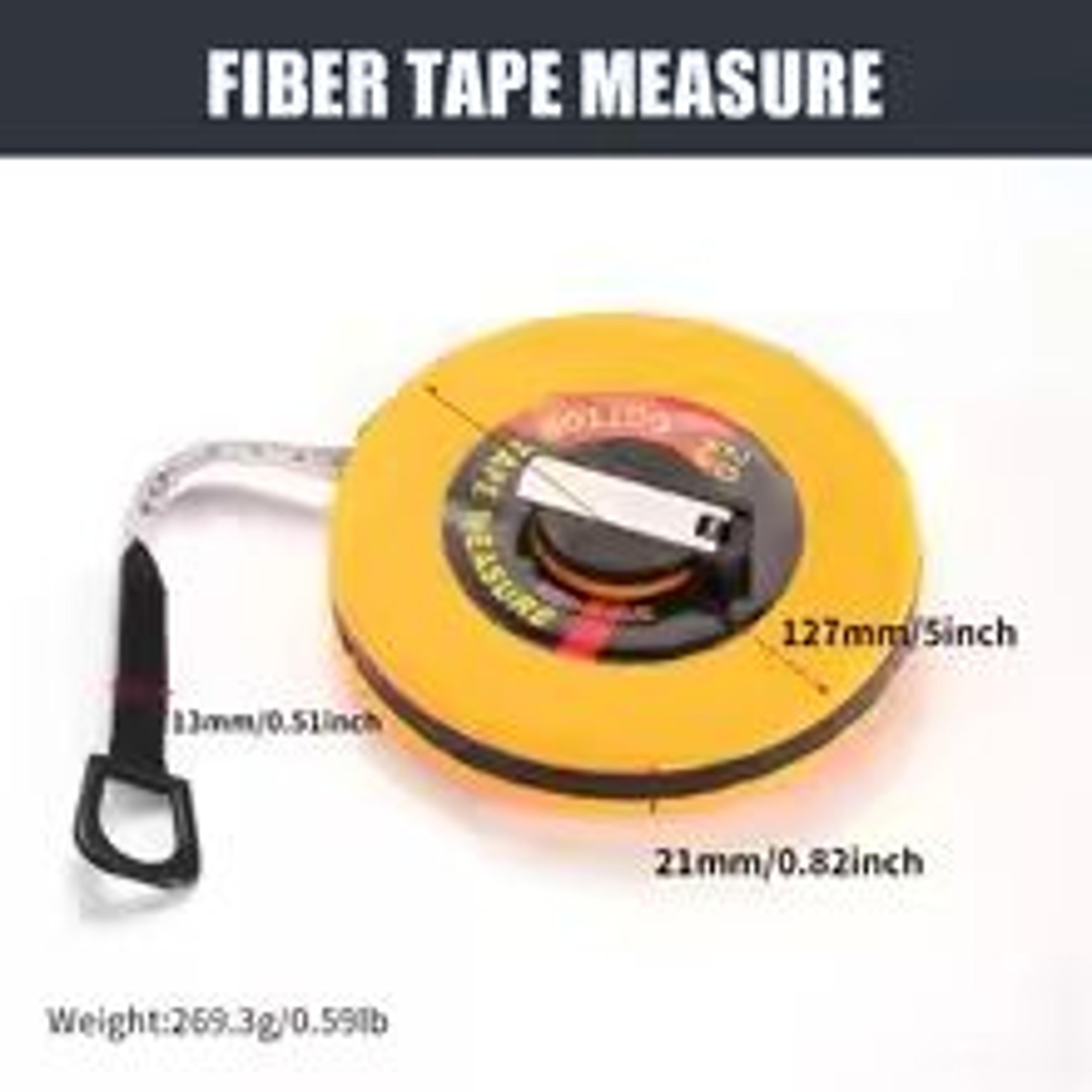 Long Fiberglass Measuring Tape  656ft  984ft  164ft  328ft Distance Tape Measure 8