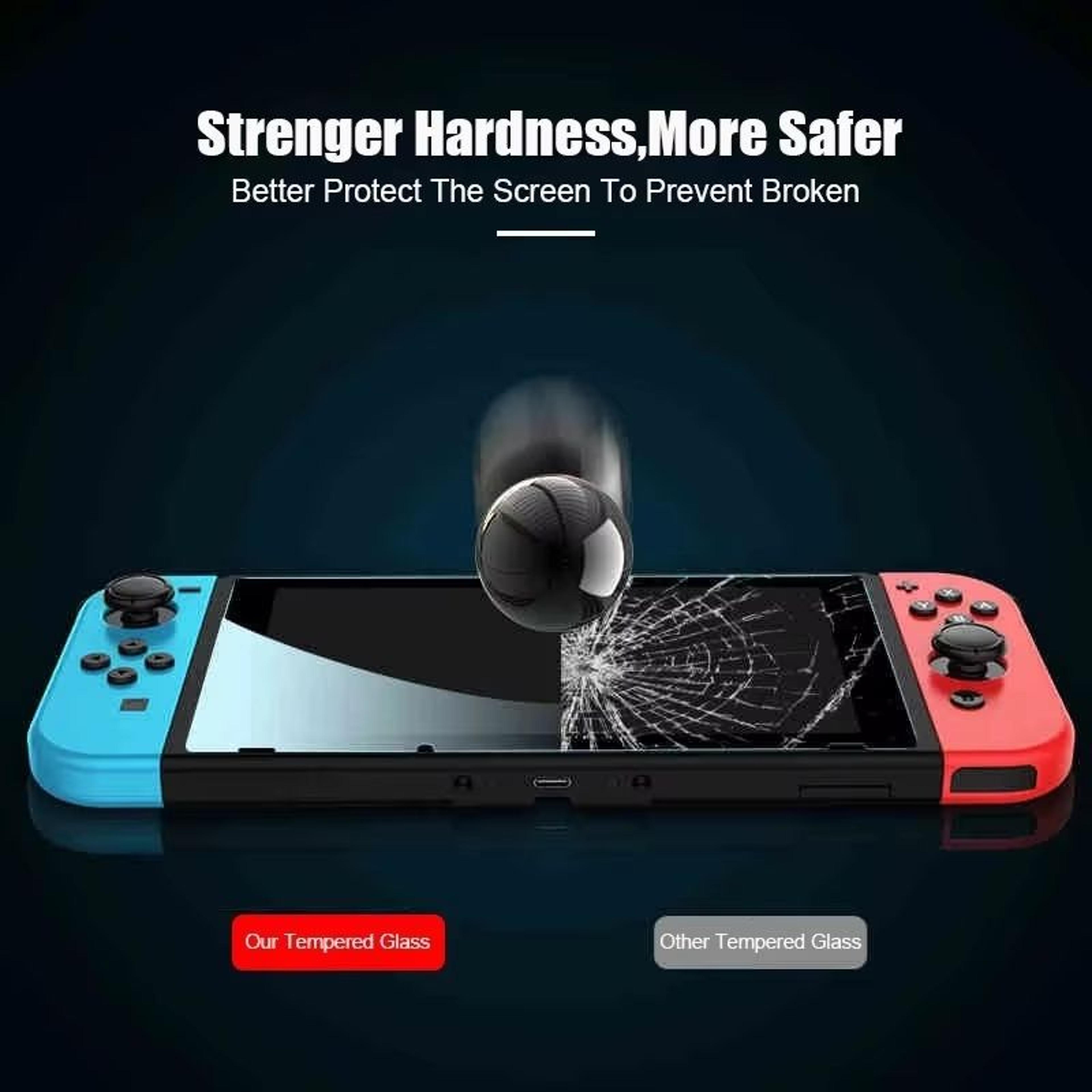 Tempered Glass Screen Protector For Nintendo Switch Switch Lite And Switch OLED Consoles 4